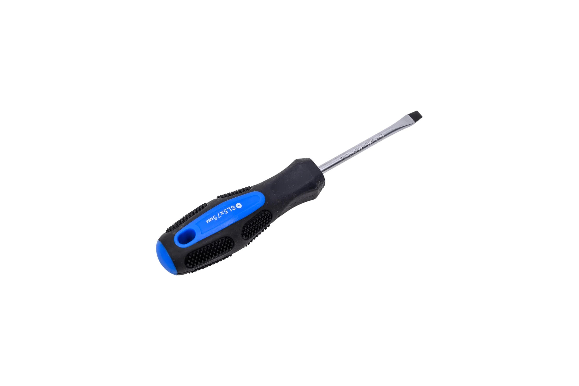 Шлицевая отвертка vertextools 5x75 мм 0051-5-75