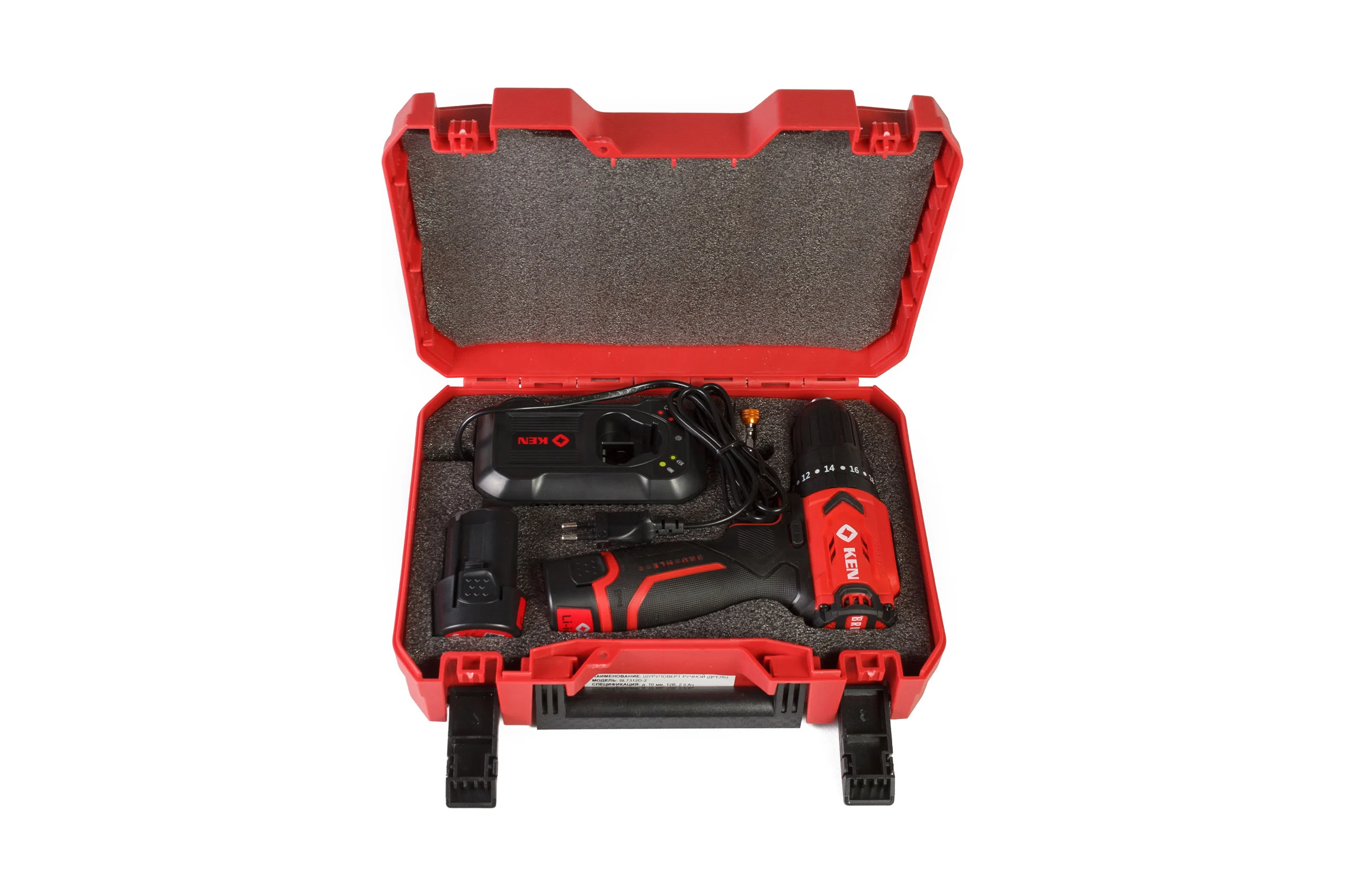Шуруповерт KEN BL7312D-2 115.999.591