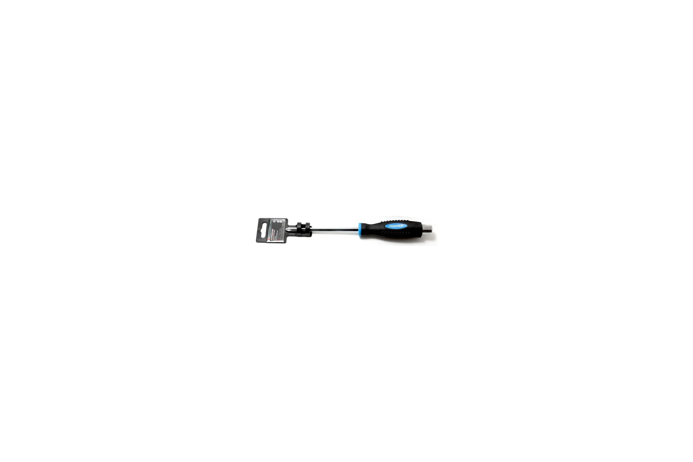 Крестовая силовая магнитная отвертка Forsage под ключ Profi F-70230125(26911)