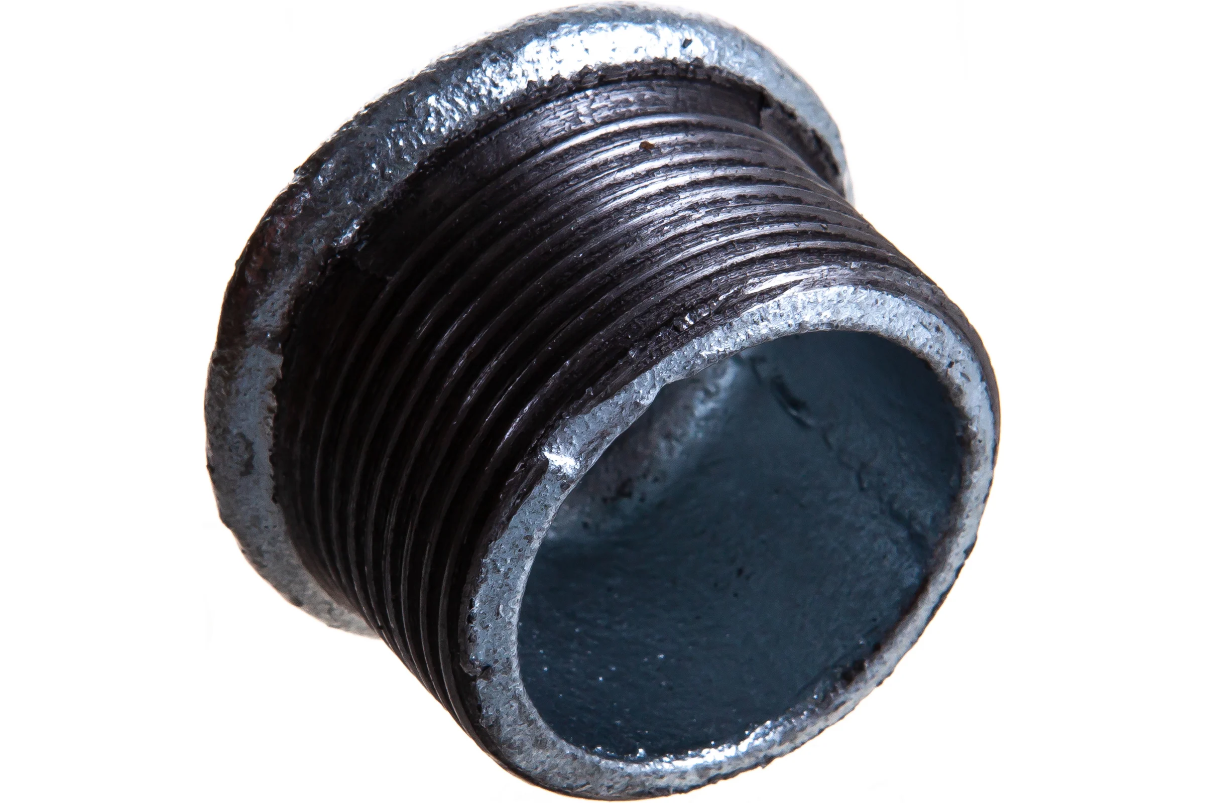 Заглушка чугун оцинкованная Fittex PLUS Ду 32 1 1/4" НР 128-3201