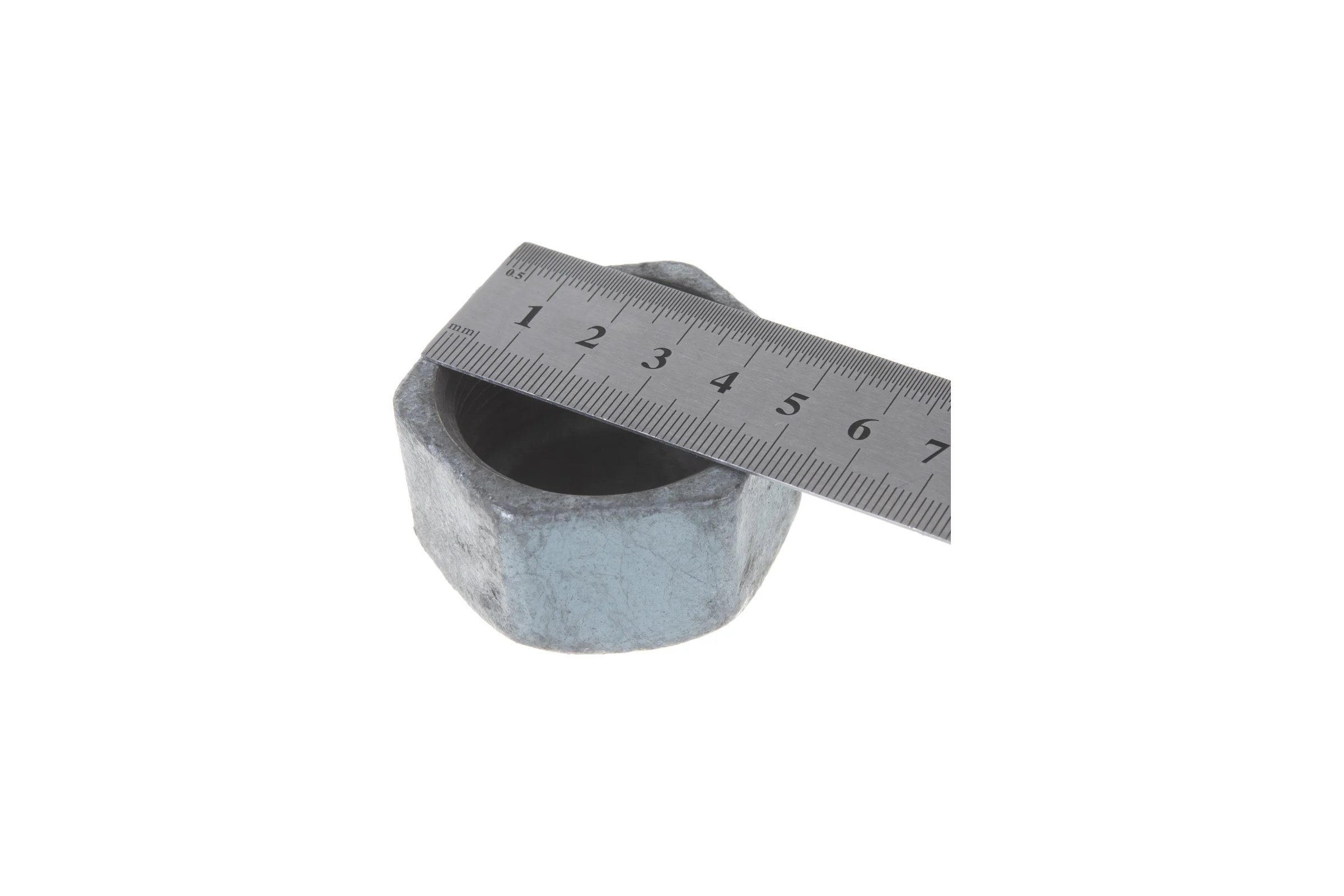Заглушка чугун оцинкованная Fittex PLUS Ду 32 1 1/4" ВР 128-3193
