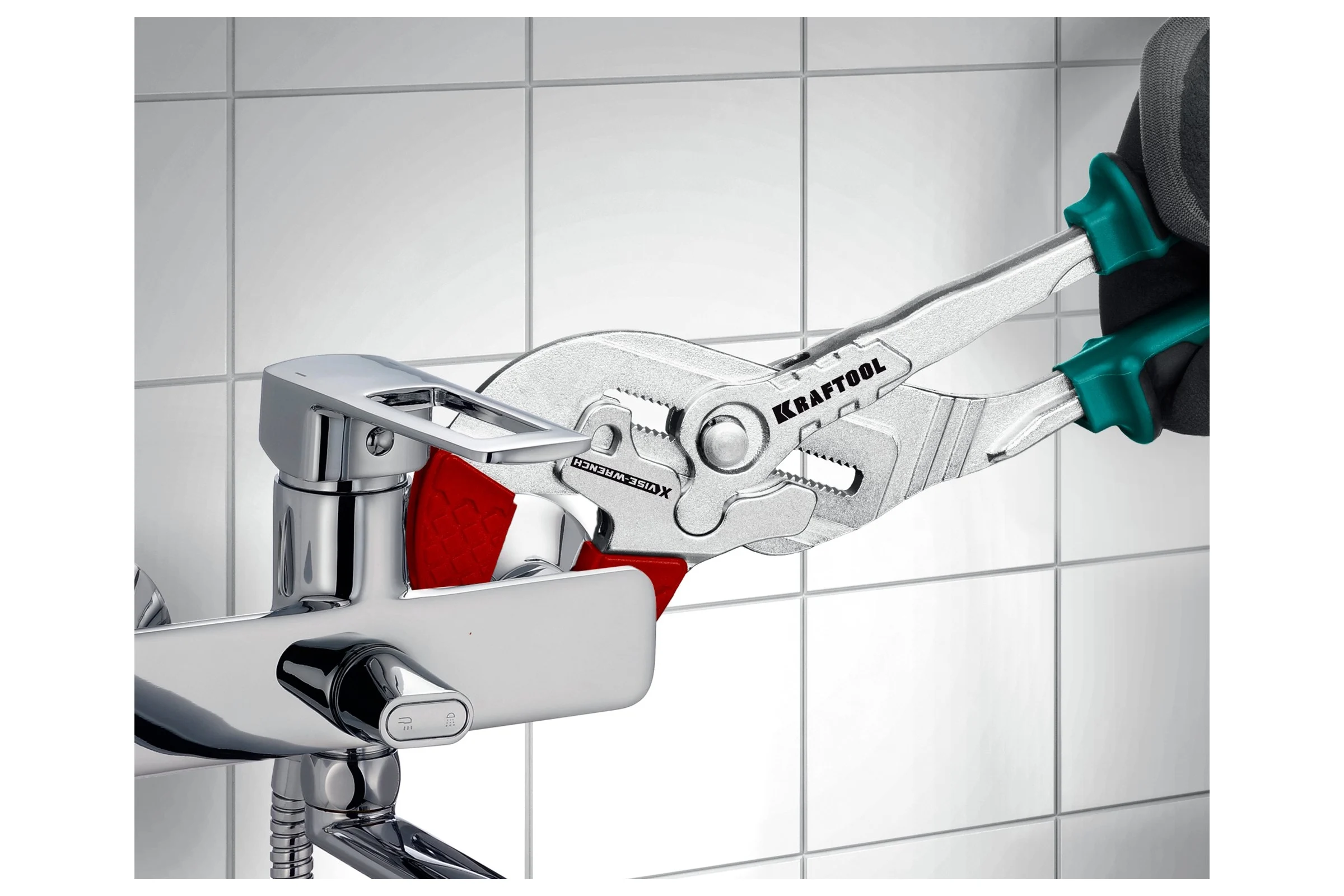 Клещи переставные-гаечный ключ KRAFTOOL Vise-Wrench X 300 мм 22069