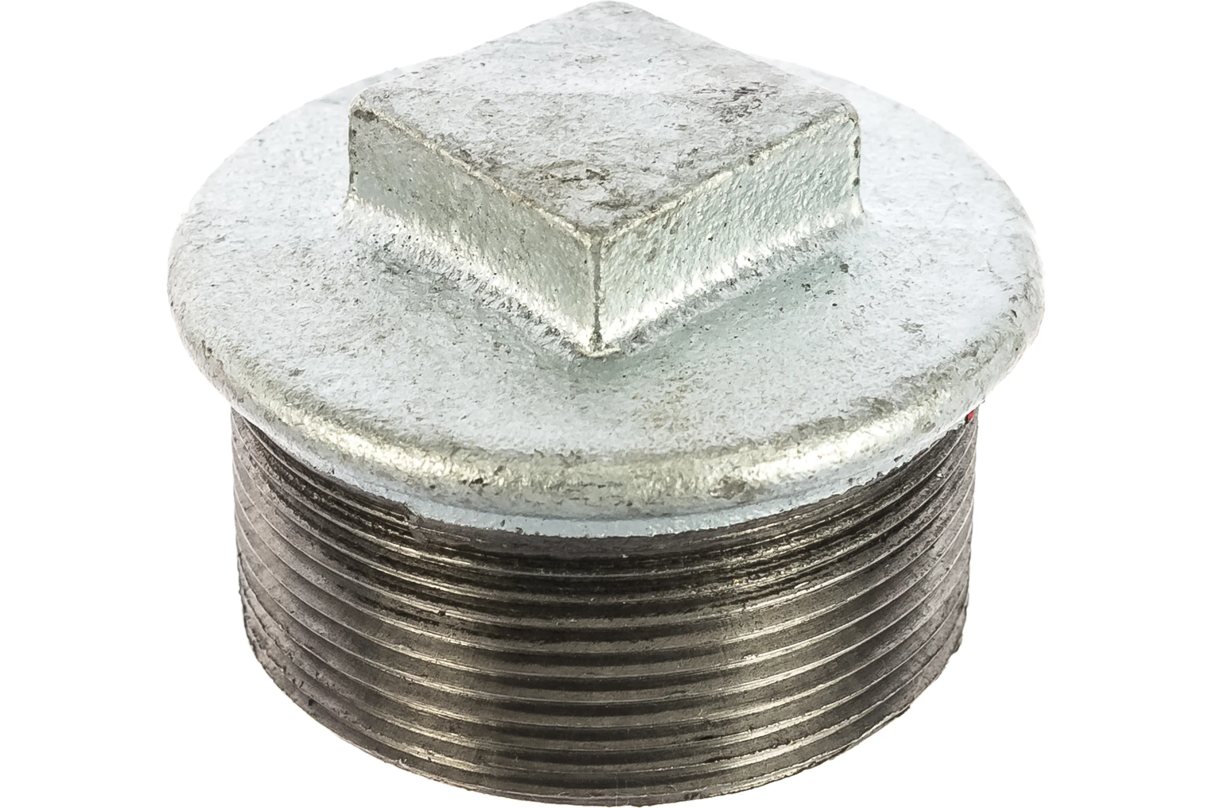 Заглушка чугун оцинкованная Fittex PLUS Ду 50 2" НР 128-3203