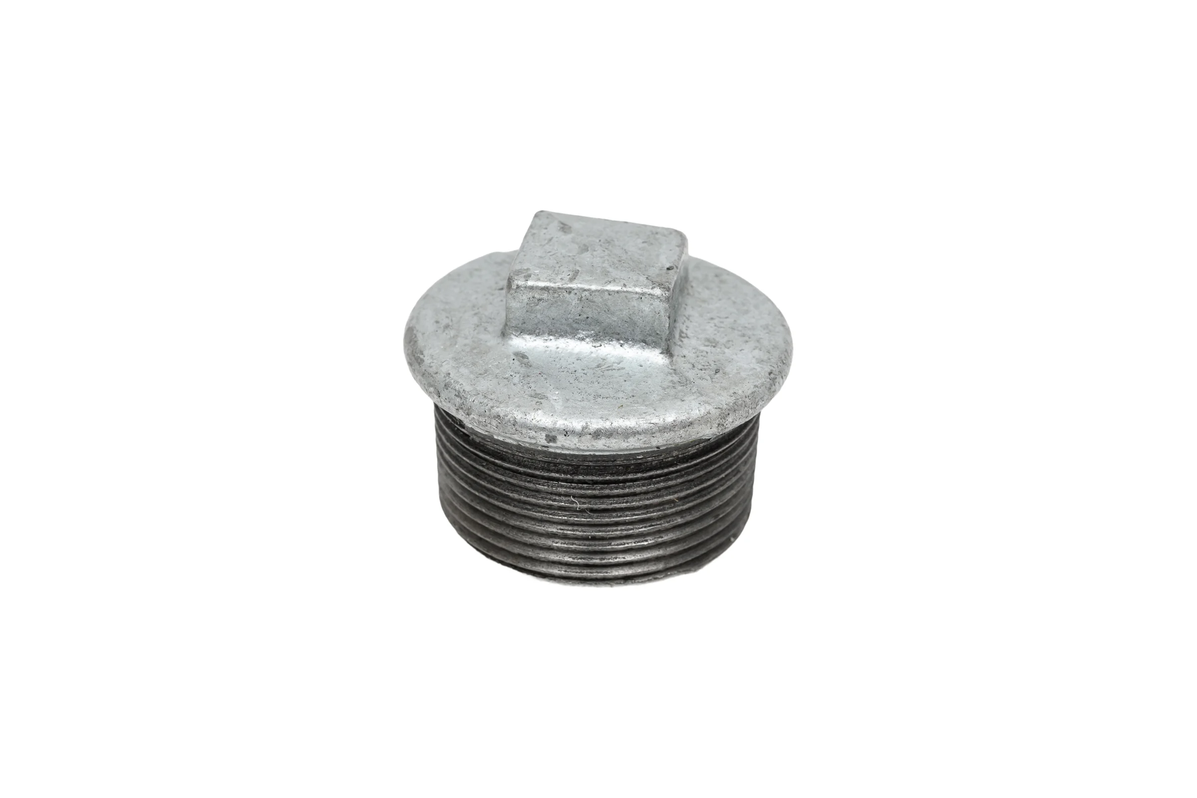 Заглушка чугун оцинкованная Fittex PLUS Ду 40 1 1/2" НР 128-3202