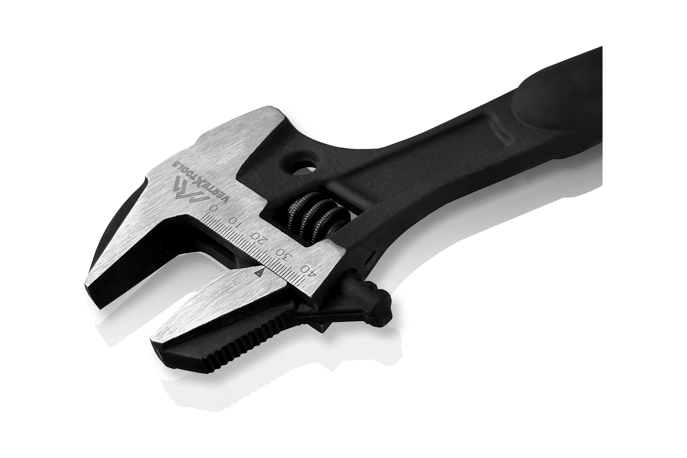 Ключ разводной vertextools 300мм, 4в1 2120-4-300
