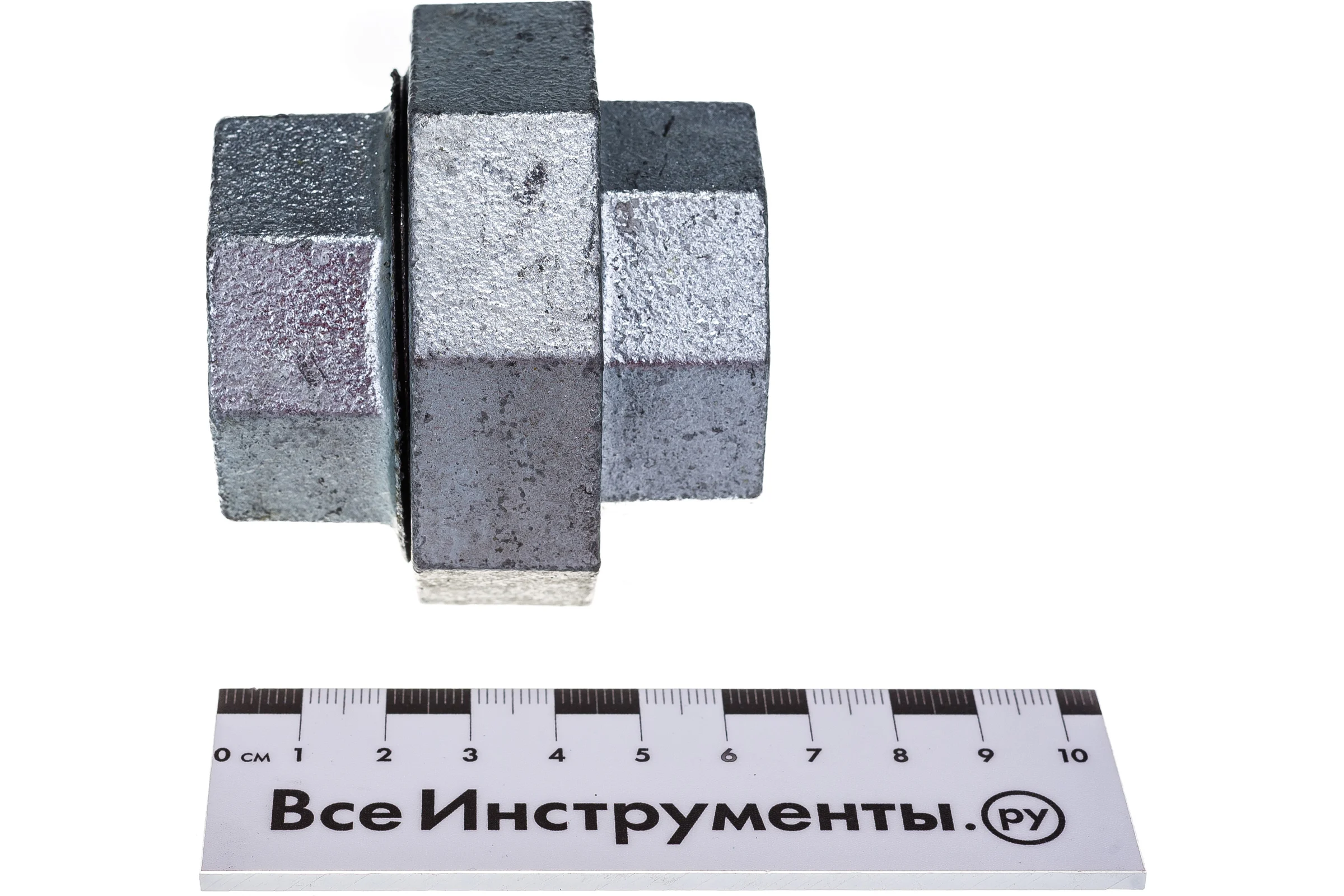 Прямой соединитель Fittex PLUS американка чугун оц Ду 32 1 1/4" ВР/ВР 128-0892