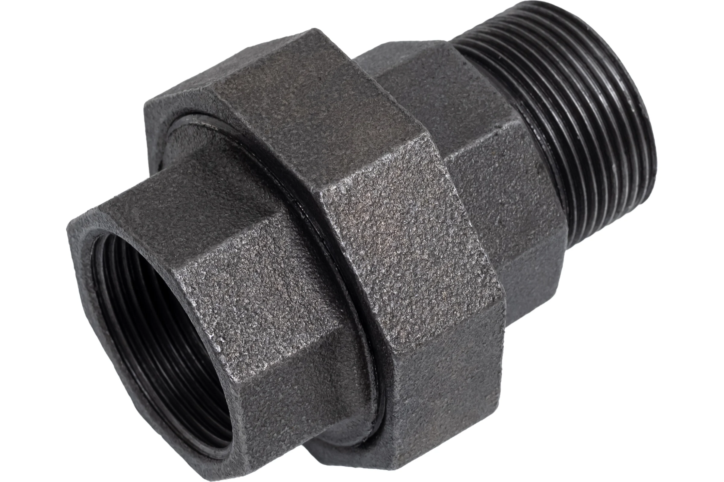 Прямой соединитель Fittex PLUS американка чугун Ду 32 1 1/4" ВР/НР 128-0883
