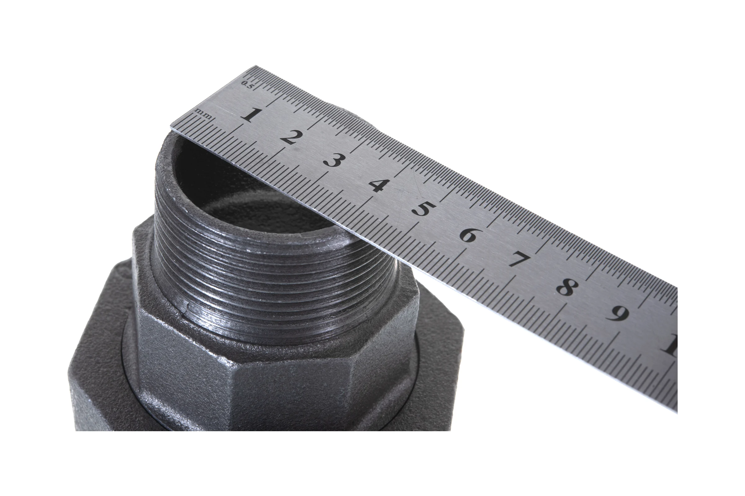 Прямой соединитель Fittex PLUS американка чугун Ду 40 1 1/2" ВР/НР 128-0884