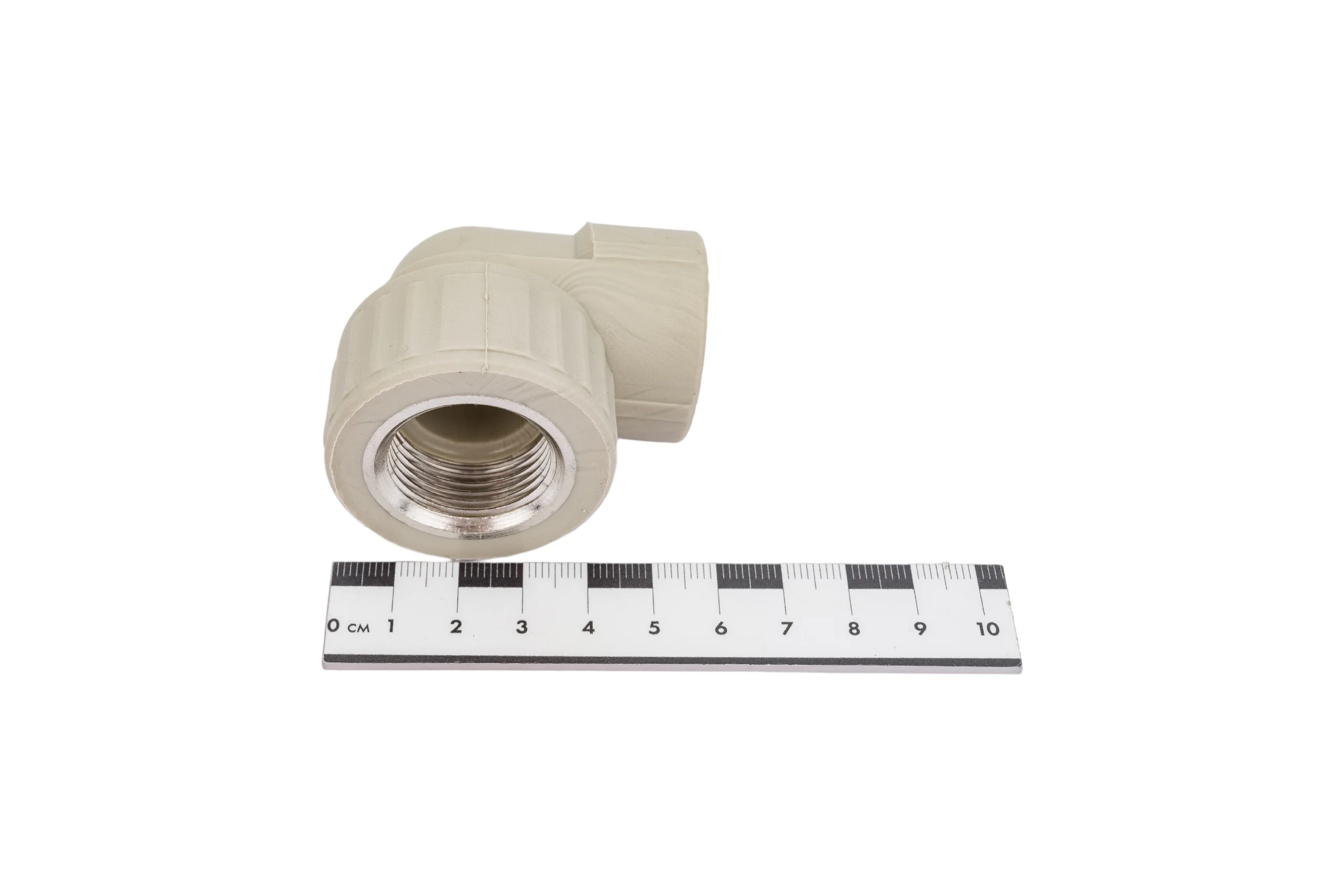 Угольник комбинированный с внутренней резьбой VALFEX PP-R серый, 25 мм х3/4", 90 градусов 10125025Г 127-0488