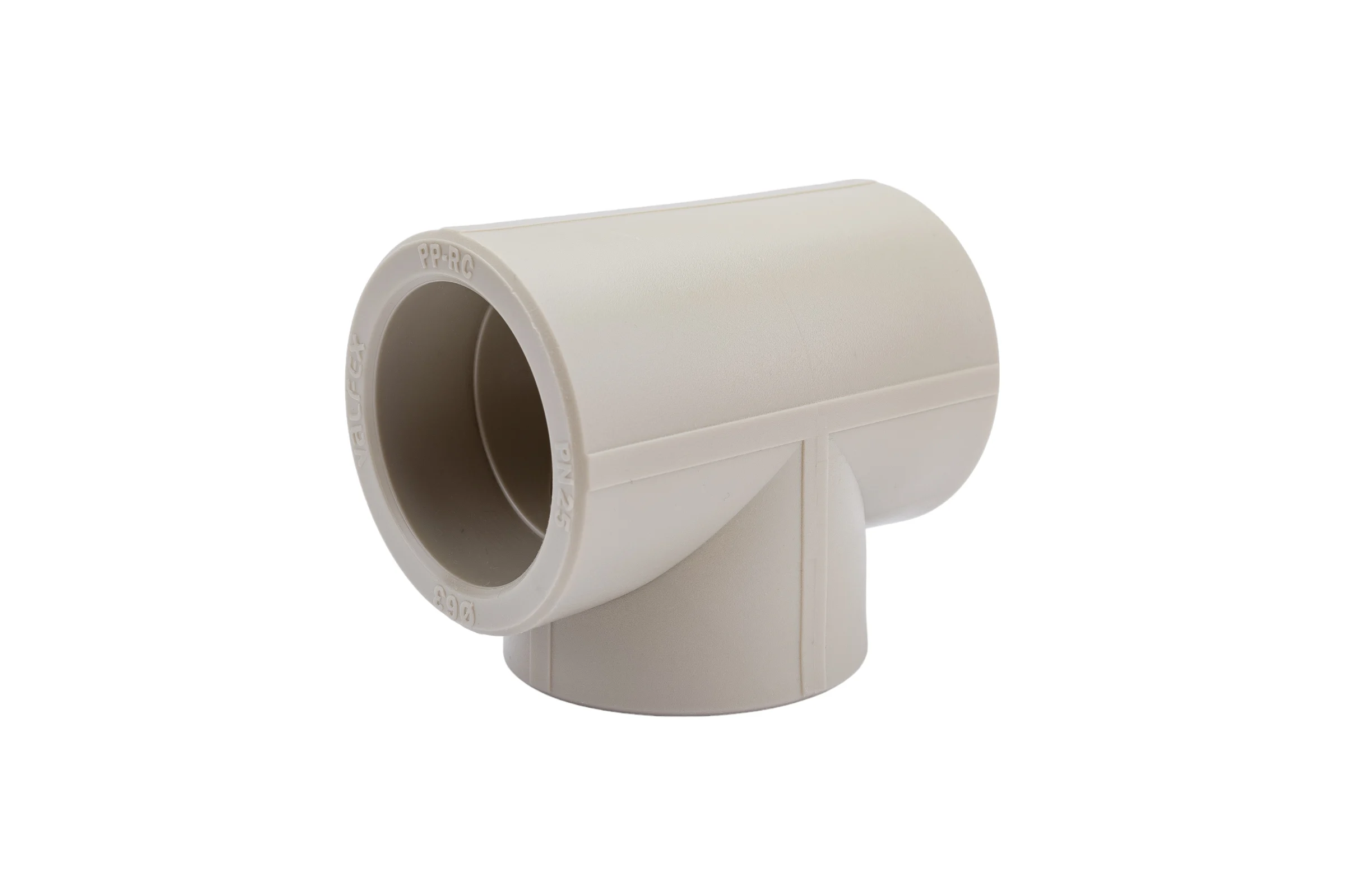 Тройник VALFEX PP-R серый, 63 мм 10111063Г 127-0446