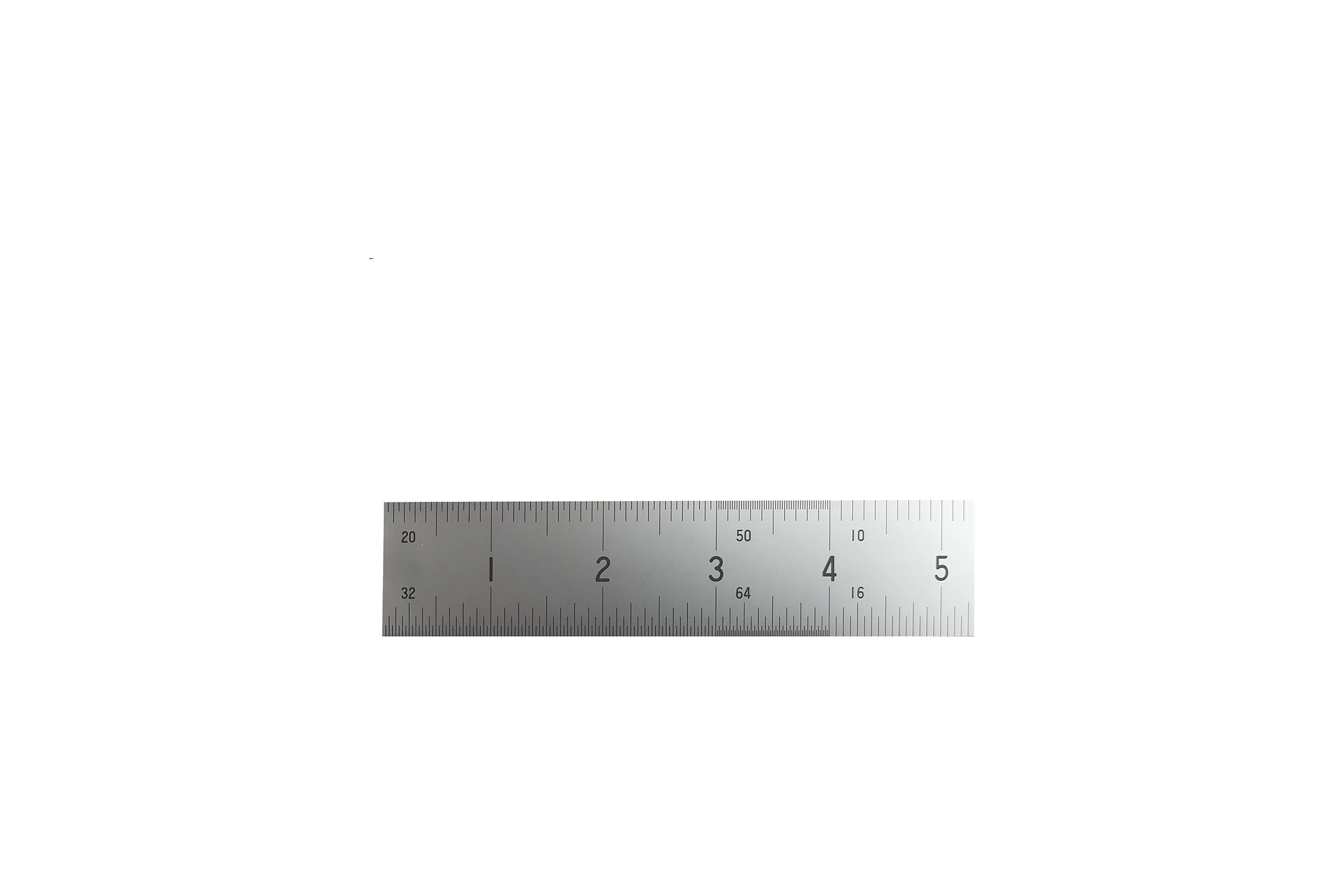 Линейка Shinwa дюймовая, 150 мм, 6", шкала в мм и дюймах М00016580