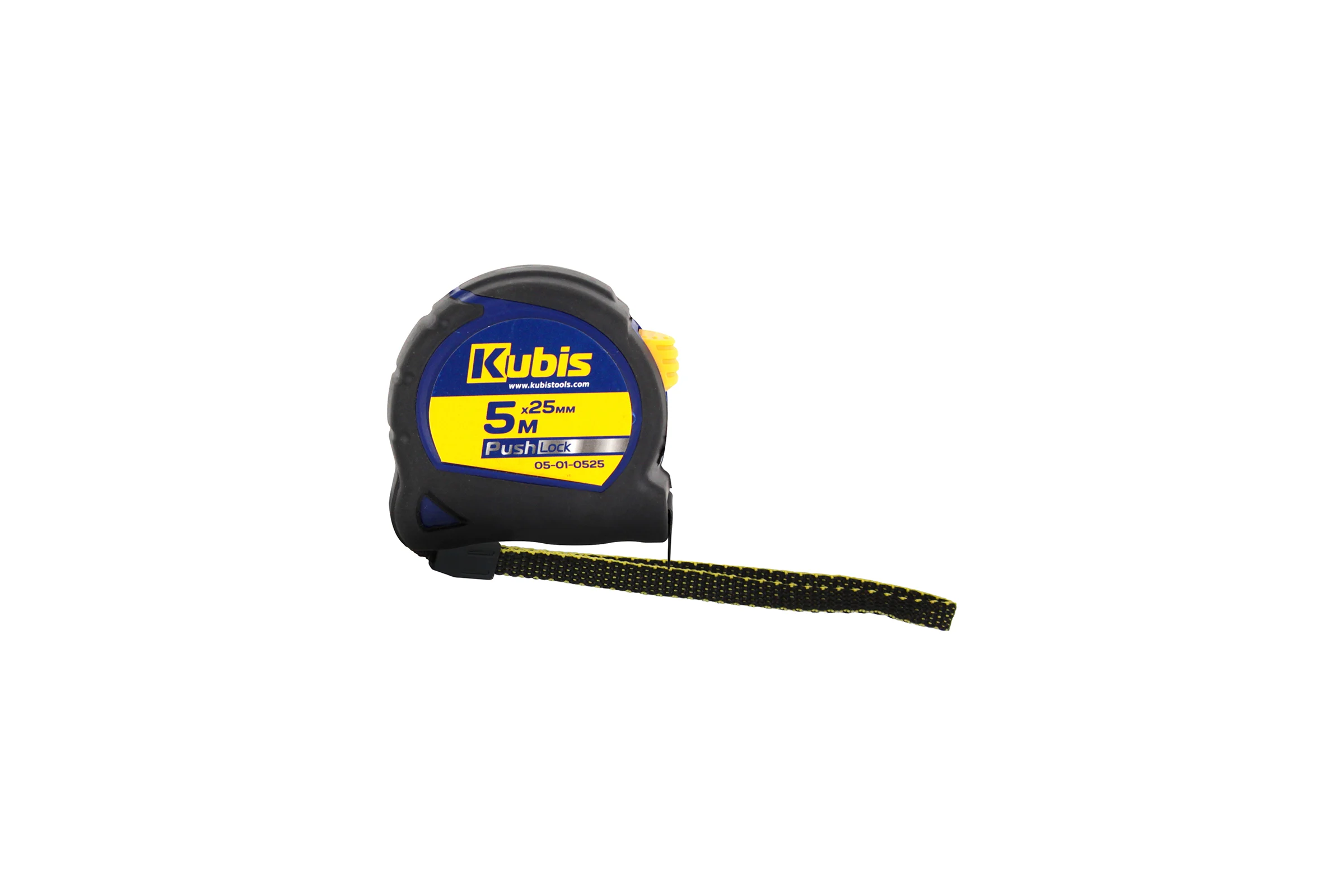 Рулетка измерительная KUBIS 5 м25 мм PushLock 05-01-0525
