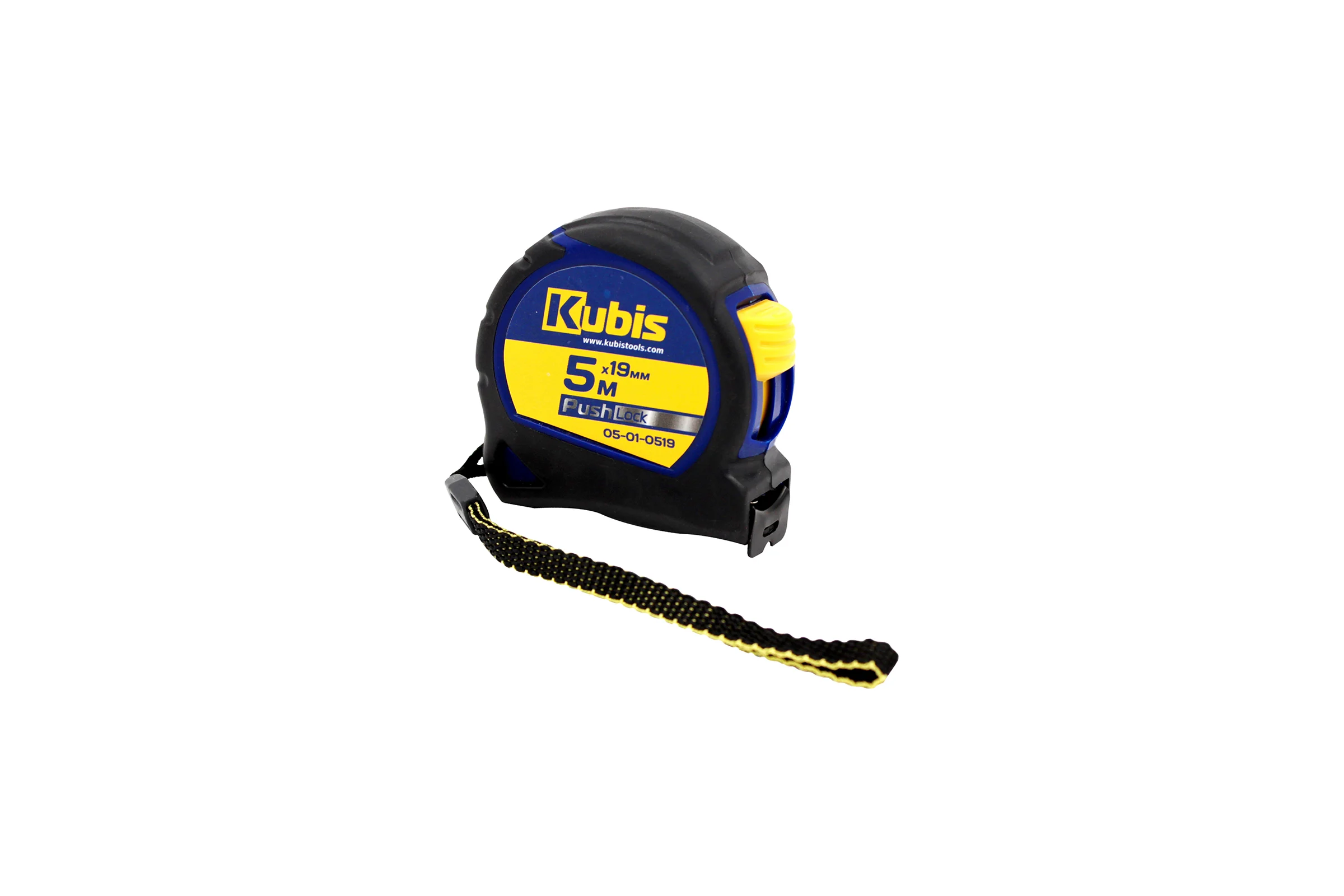 Рулетка измерительная KUBIS 5 м19 мм PushLock 05-01-0519