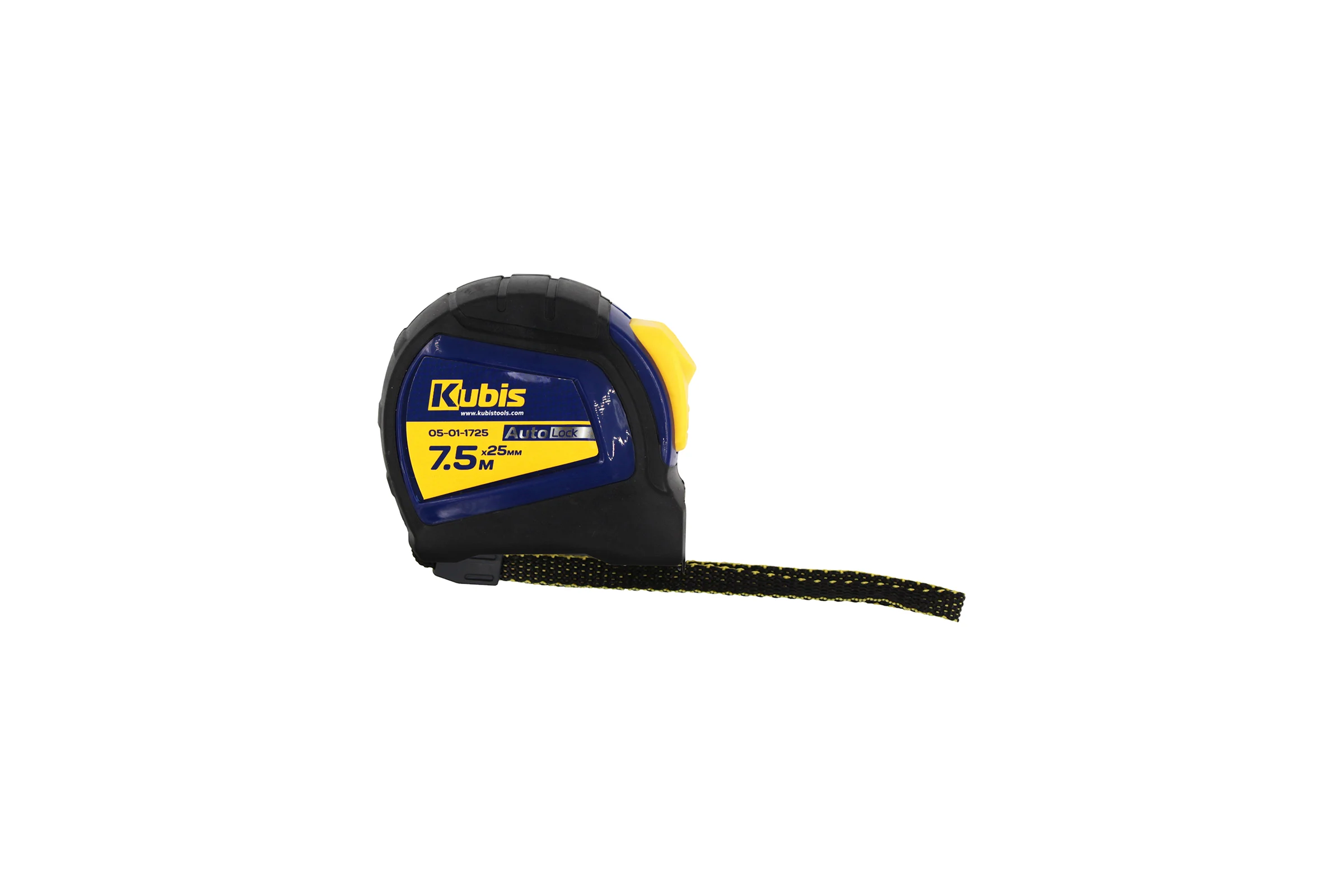 Рулетка измерительная KUBIS 7.5 м25 мм AutoLock 05-01-1725