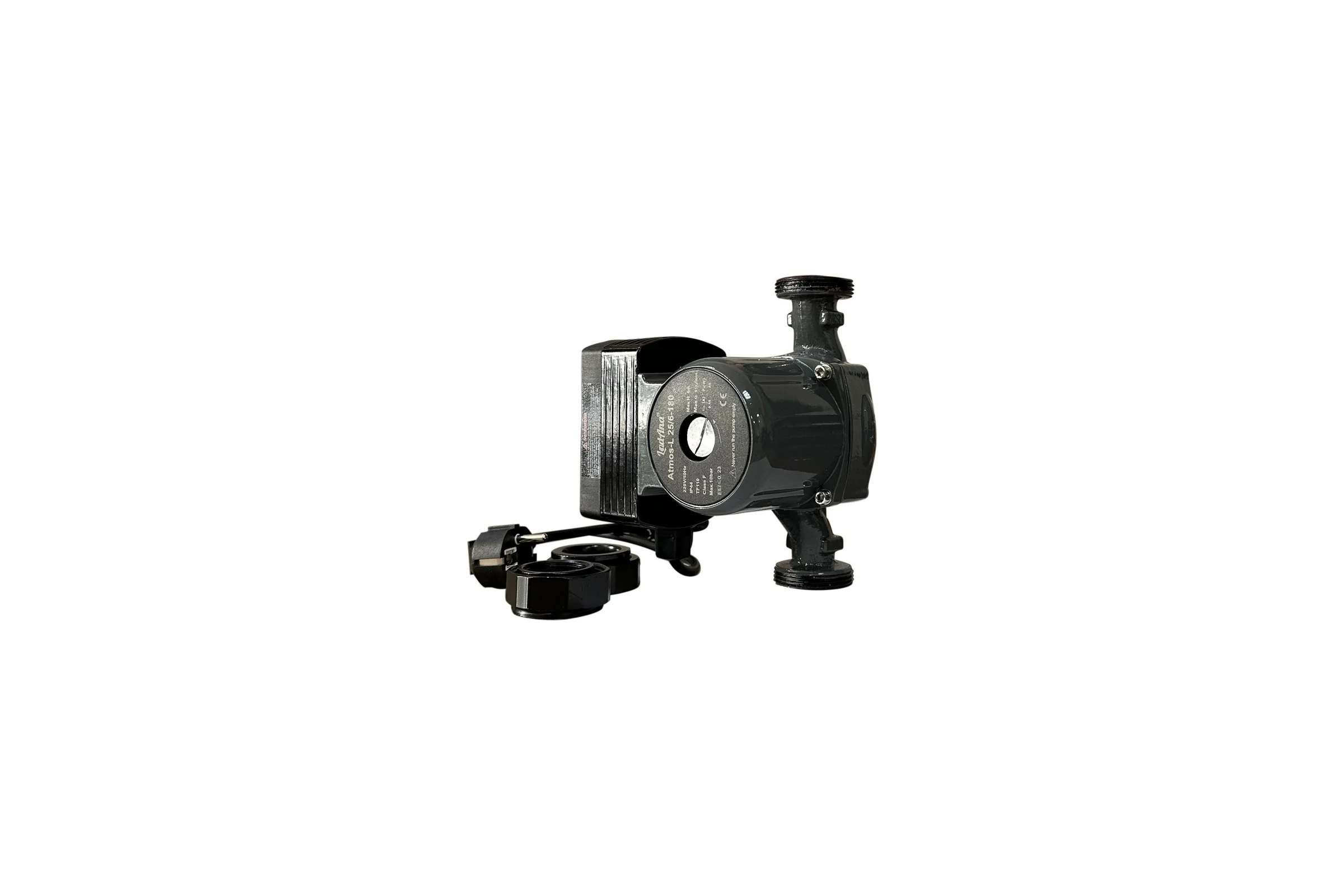 Циркуляционный интеллектуальный насос LadAna Atmos L 25/6-180 (кабель 1 м, евровилка, комплект гаек) 260508005