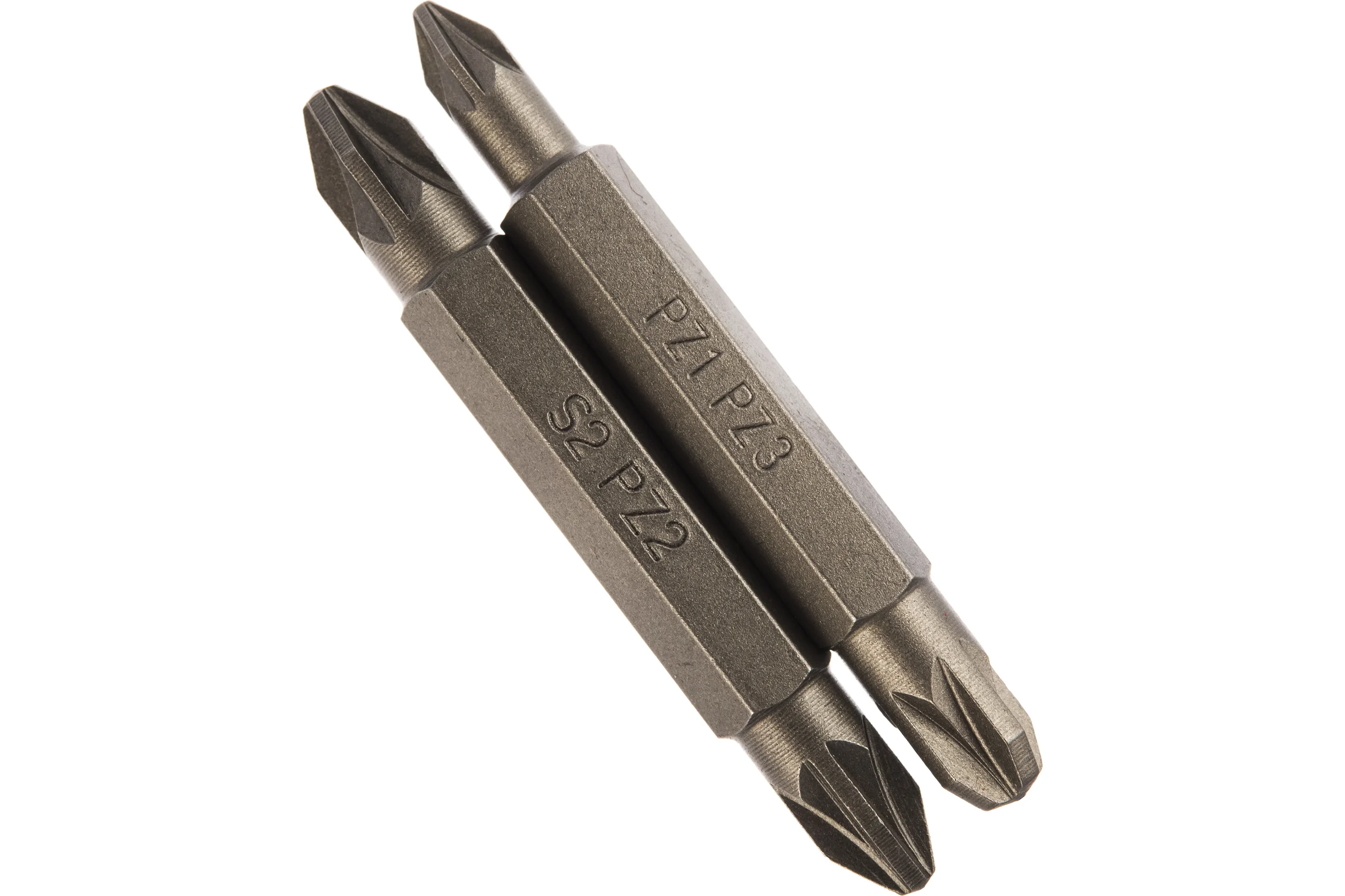 Набор двухсторонних бит №5 (2 шт; 50 мм; Pz2xPz2; Pz1xPz3) Quadro Torsion 490005