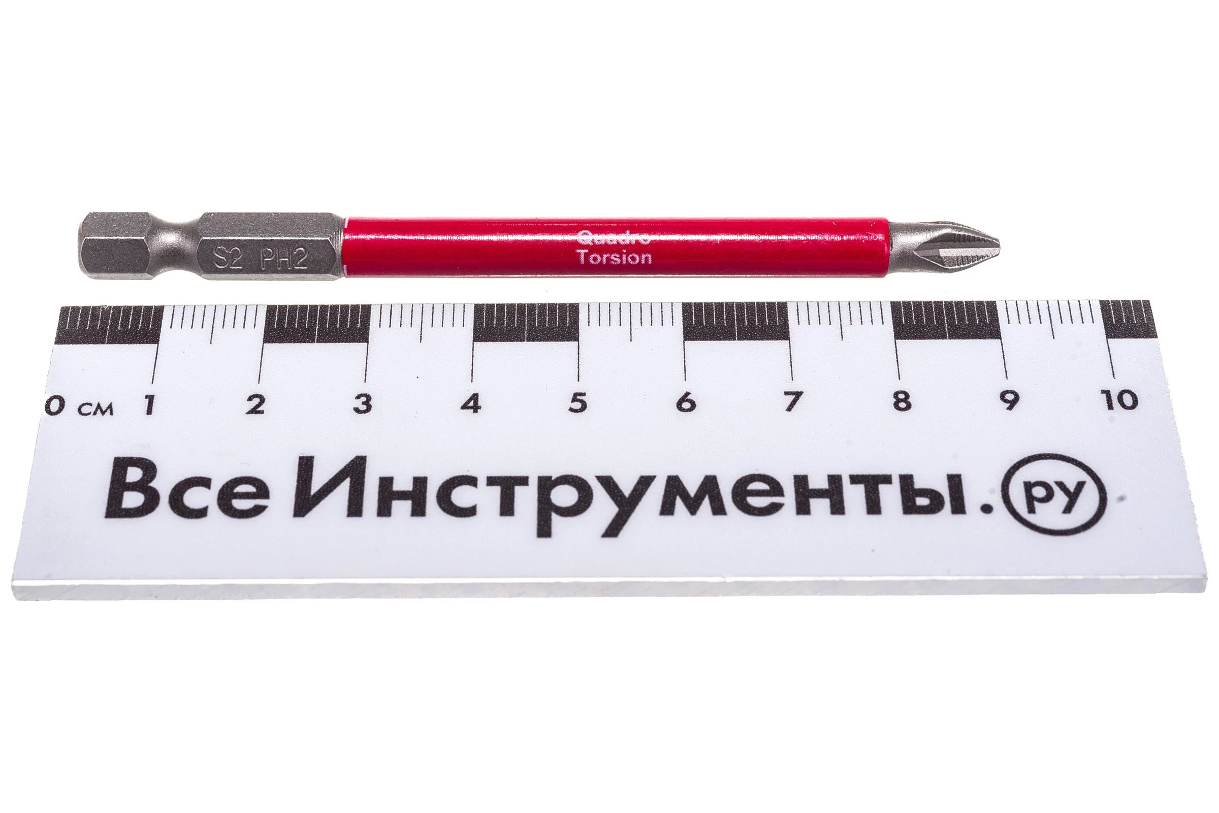 Бита (90 мм; 1/4; PН2) Quadro Torsion 410290-1