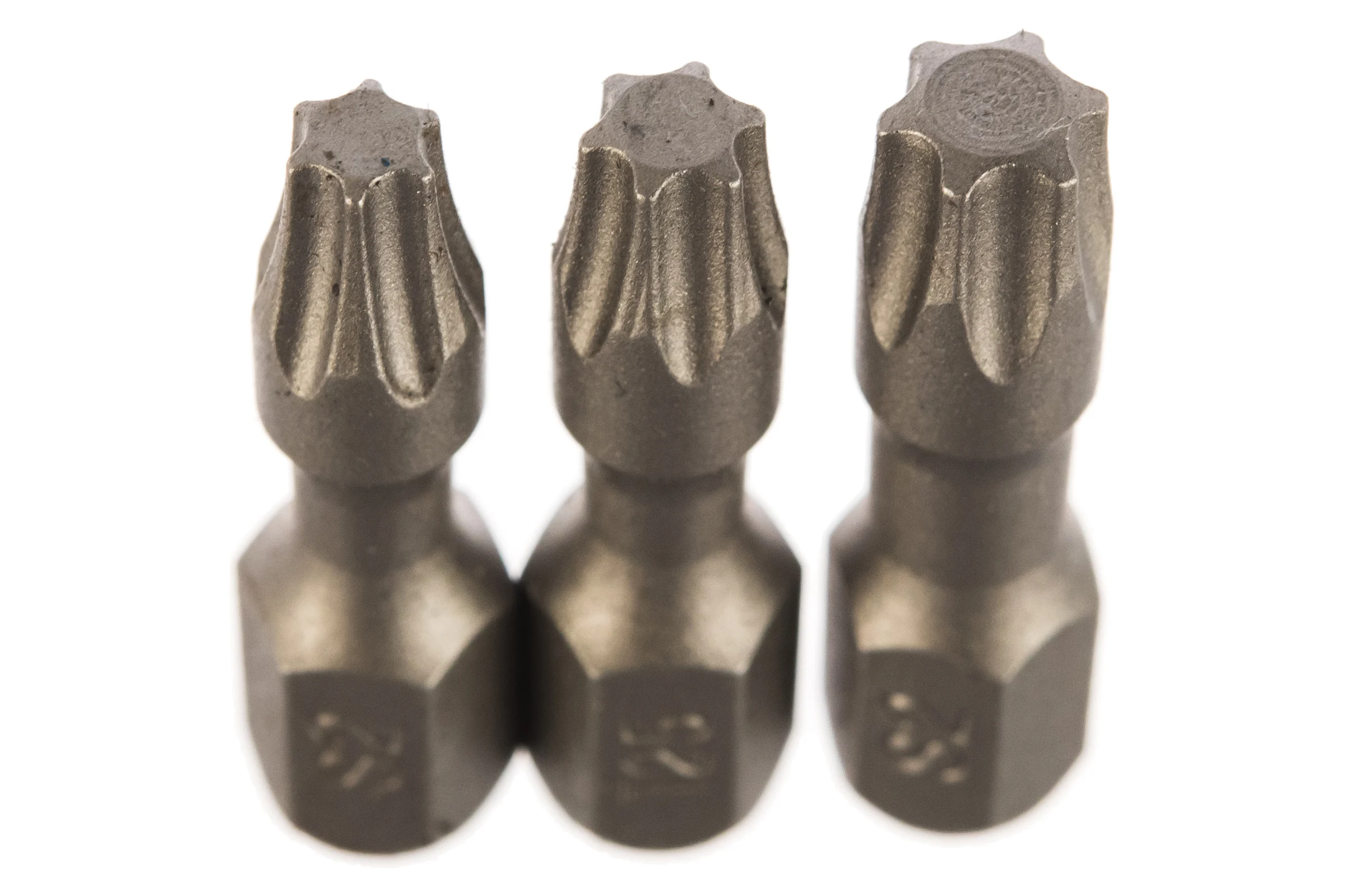 Набор бит Torx №3 (3 шт; 25 мм; Т20/Т25/Т30) Quadro Torsion 490003