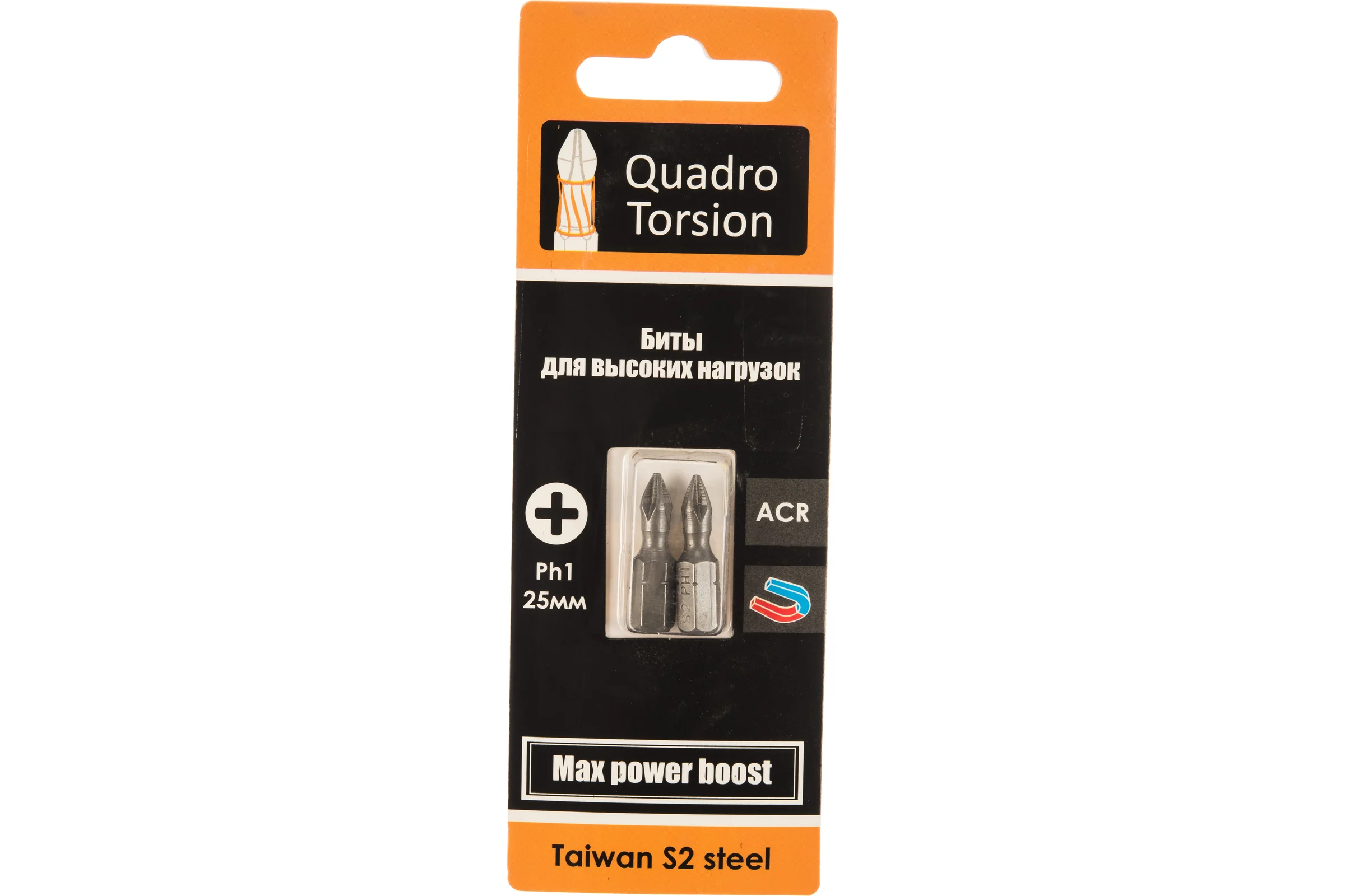 Бита (2 шт; PH1; 25 мм; 1/4) Quadro Torsion 410125-2