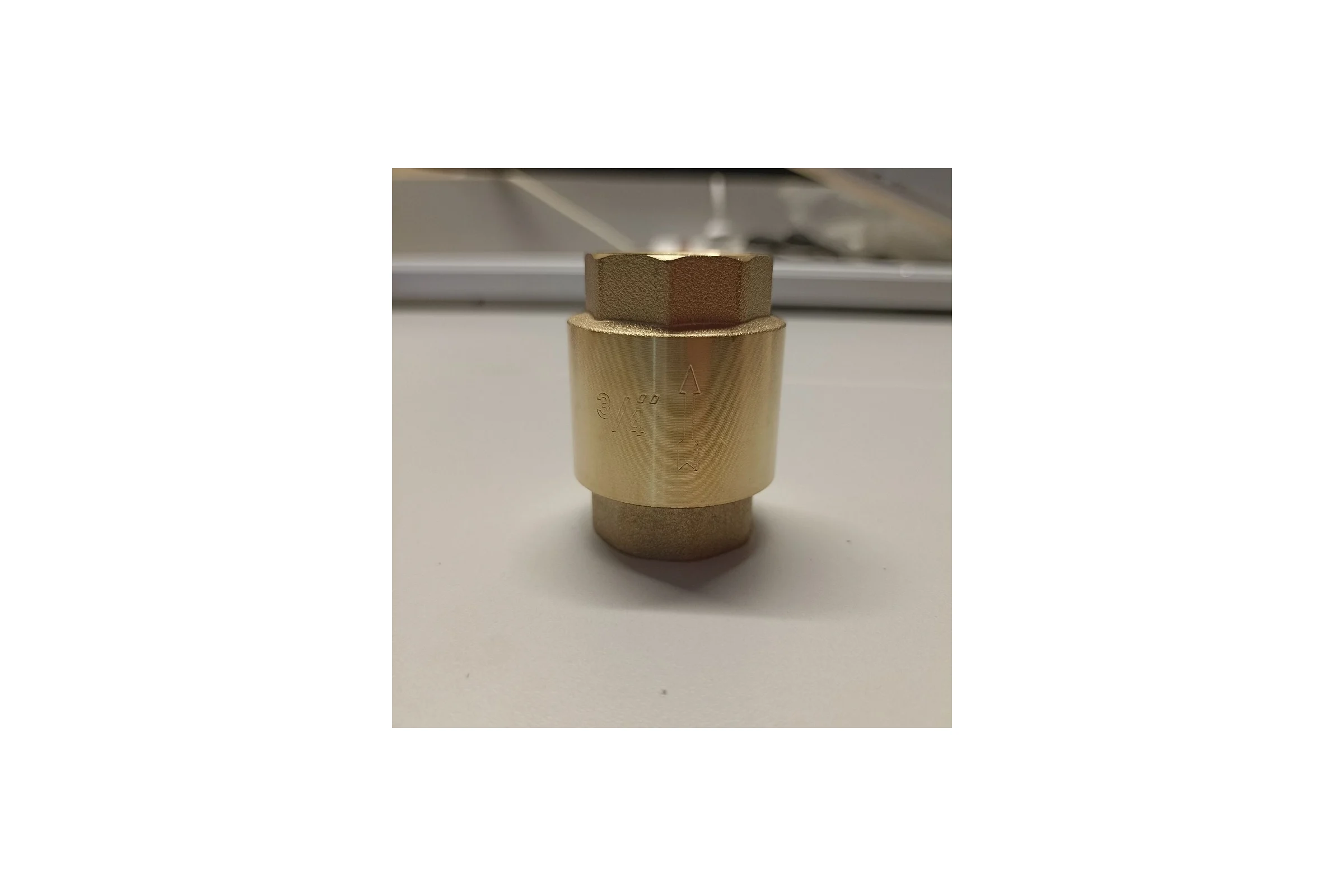 Клапан обратный PROFLINE 3/4", пластиковый сердечник УТ-00041573