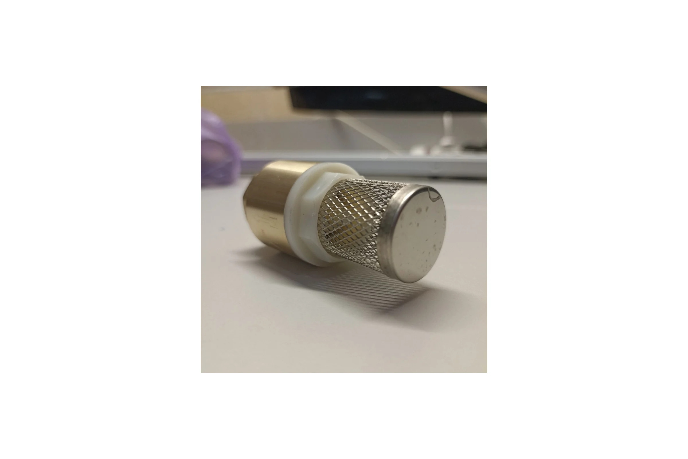 Клапан обратный PROFLINE 1/2", пластиковый сердечник с сеткой УТ-00041567