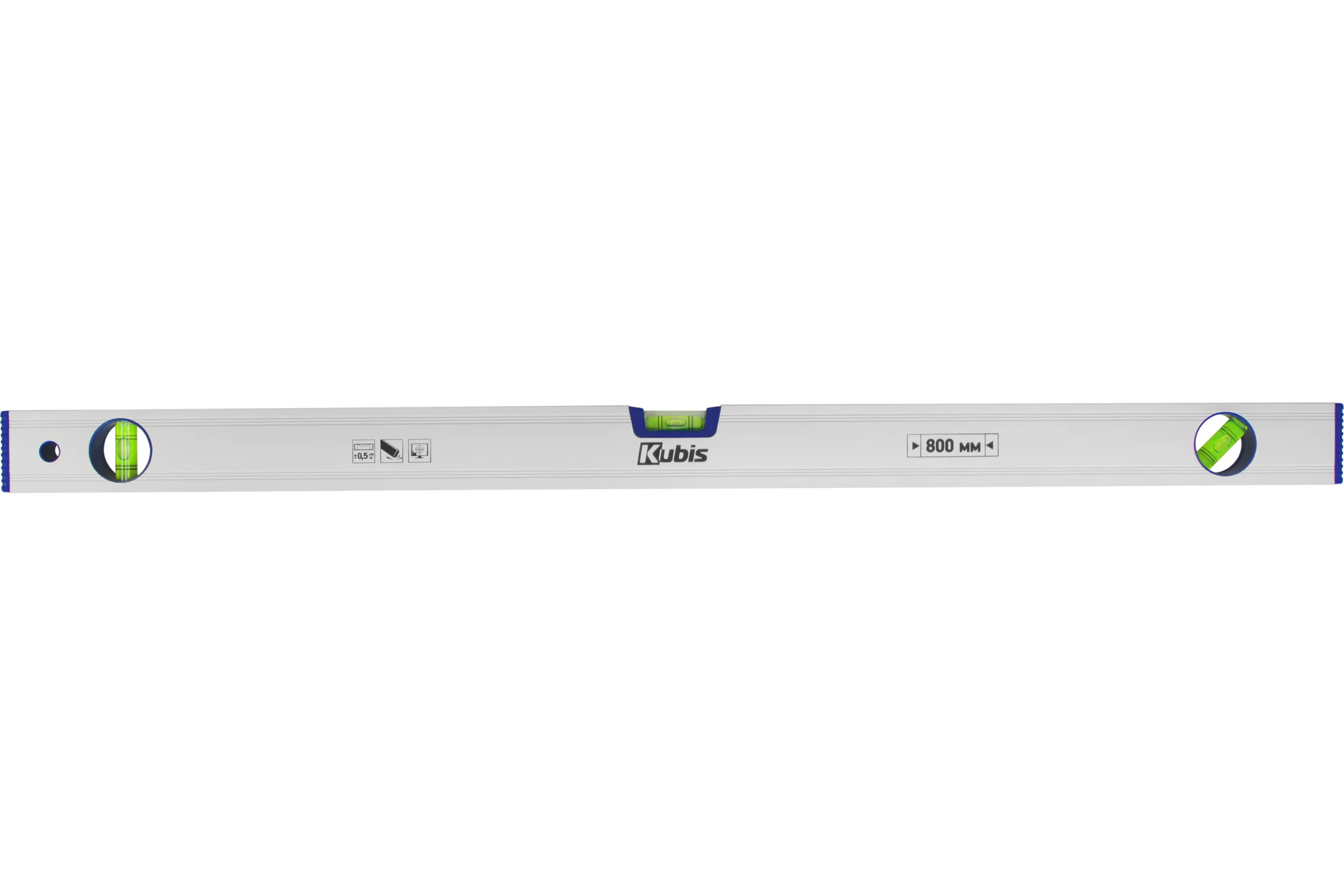 Уровень Kubis 800 мм Eco, точность 0,5 мм/м 05-02-1080