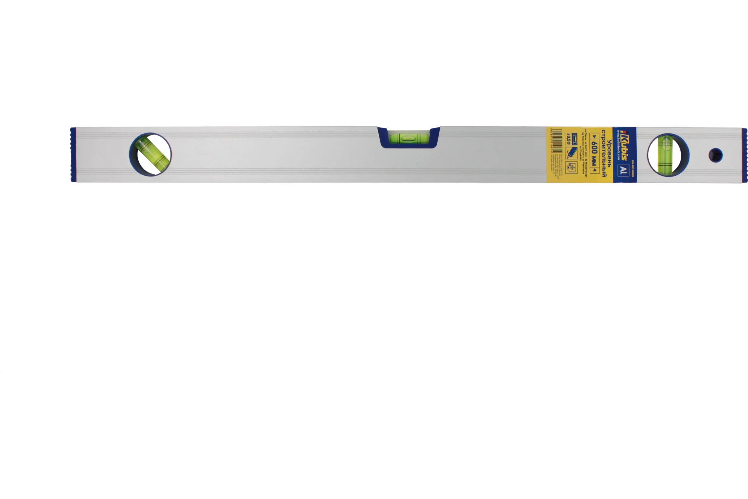 Уровень Kubis 600 мм Eco, точность 0,5 мм/м 05-02-1060