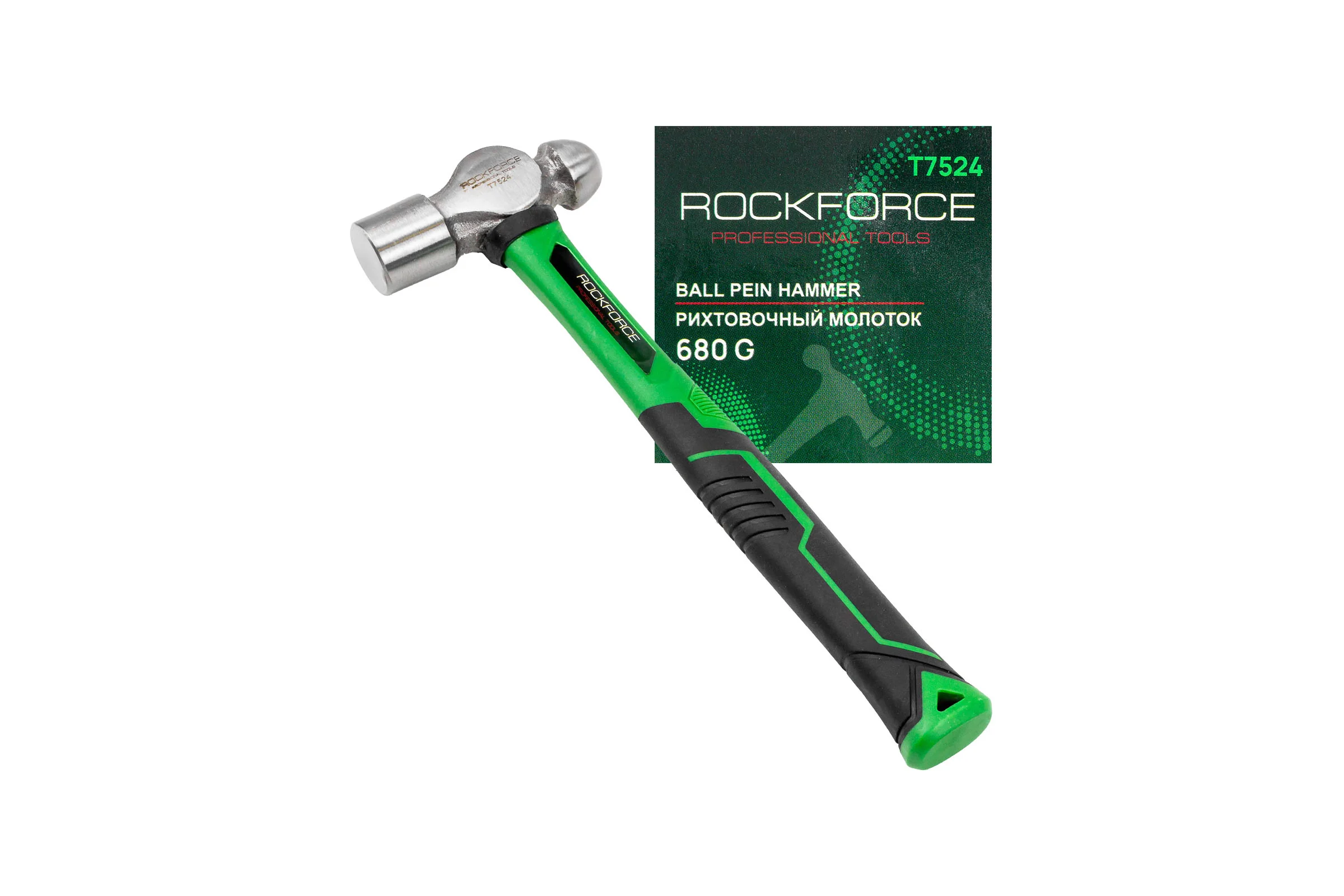 Молоток рихтовочный Rockforce 680гр RF-T7524(58471)