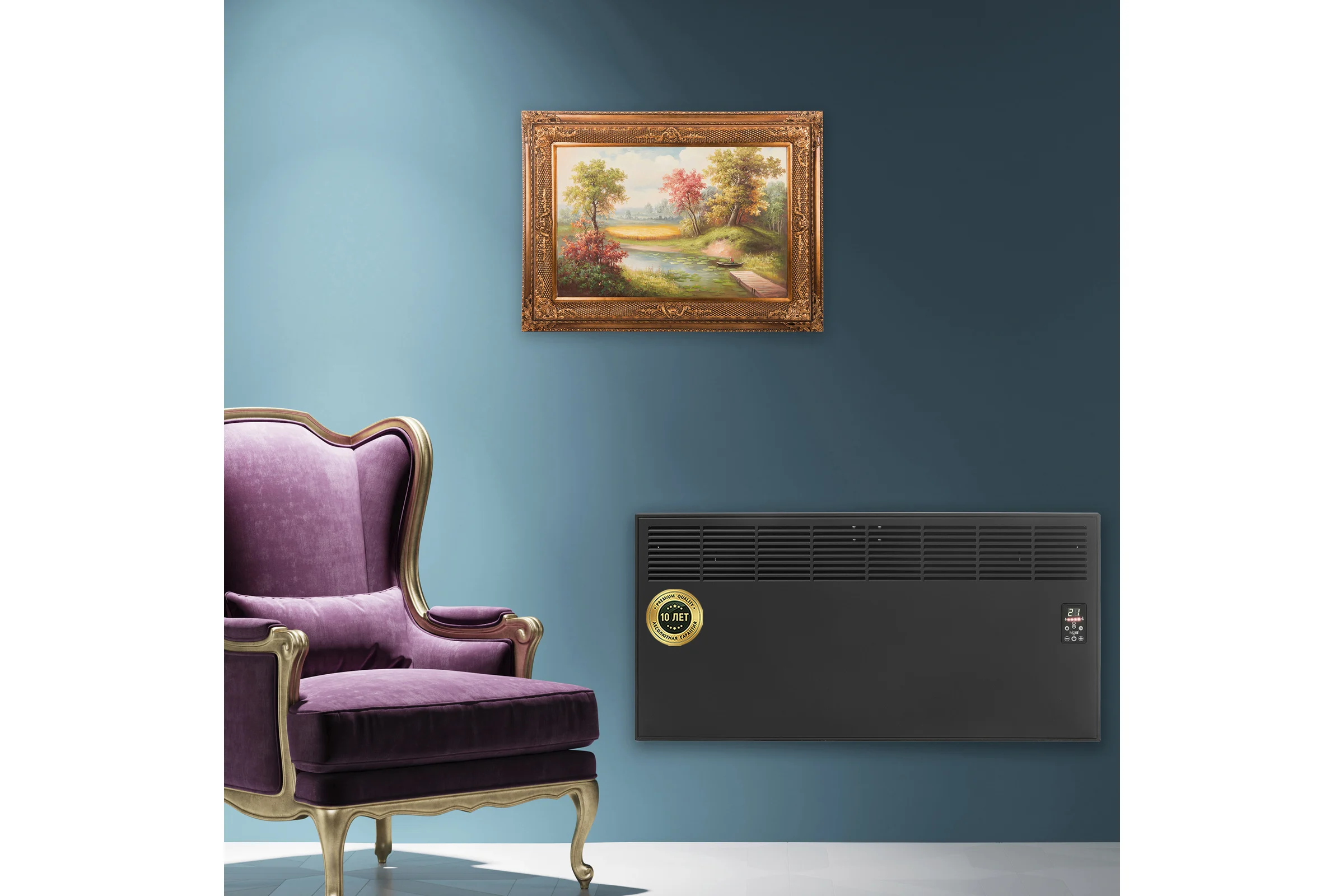 Конвектор IVIGO EPK4590E25 черный матовый 12436