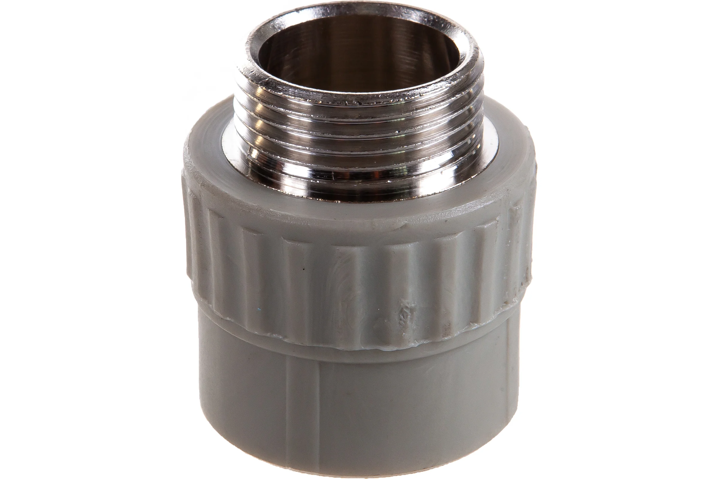Муфта комбинированная с наружной резьбой VALFEX PP-R серая, 32 мм х1" 10130032Г 127-0364
