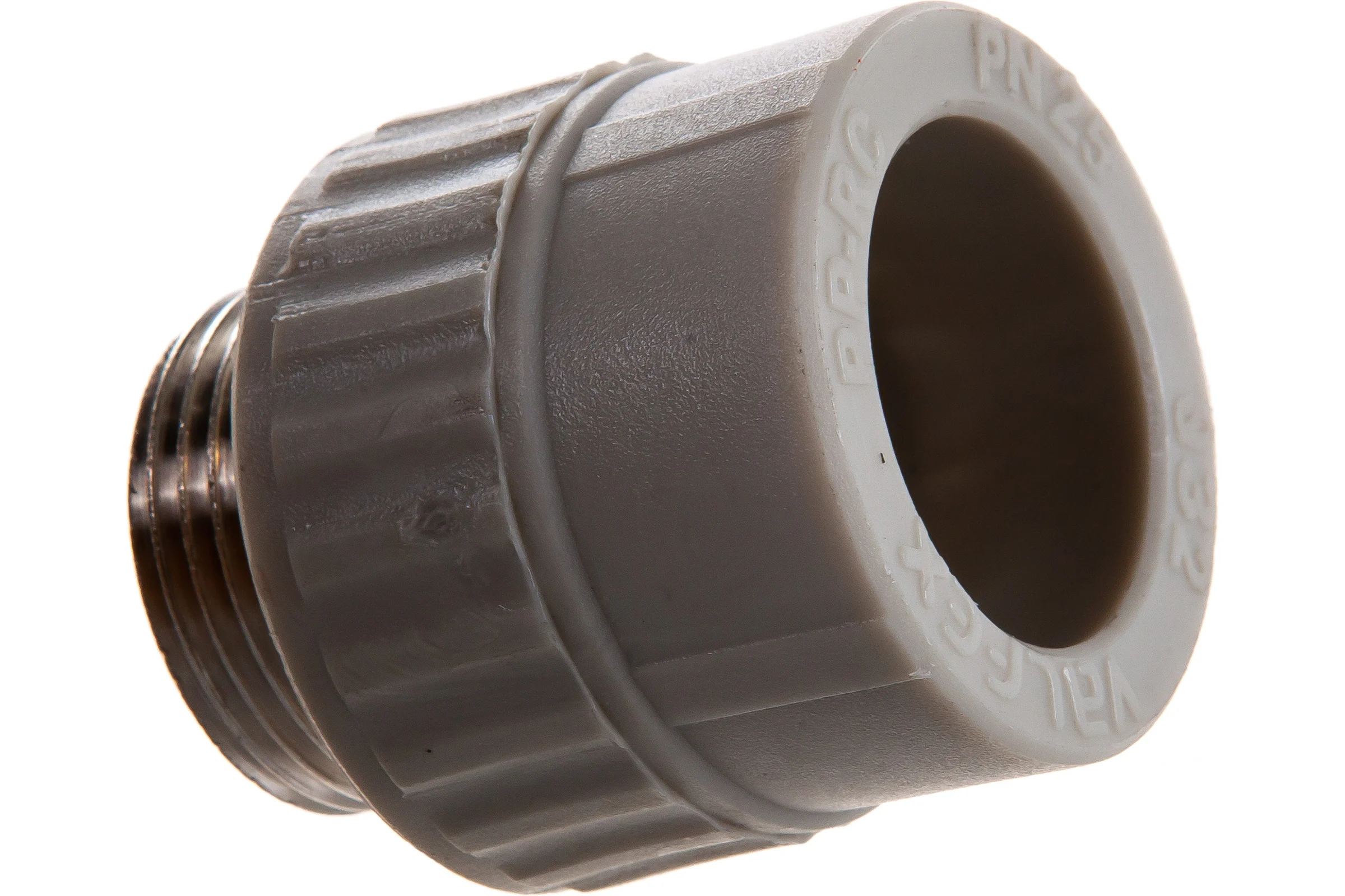 Муфта комбинированная с наружной резьбой VALFEX PP-R серая, 32 мм х1" 10130032Г 127-0364