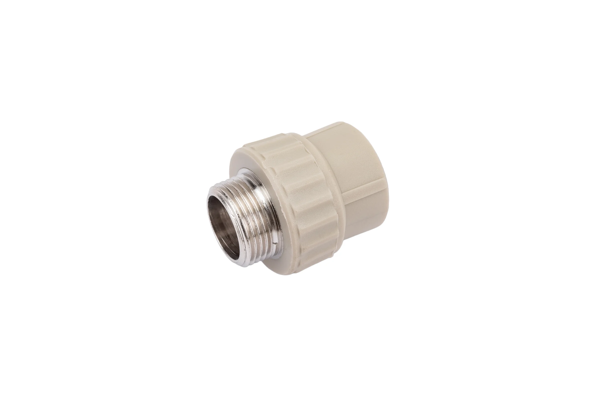 Муфта комбинированная с наружной резьбой VALFEX PP-R серая, 20 мм х3/4" 10130120Г 127-0360