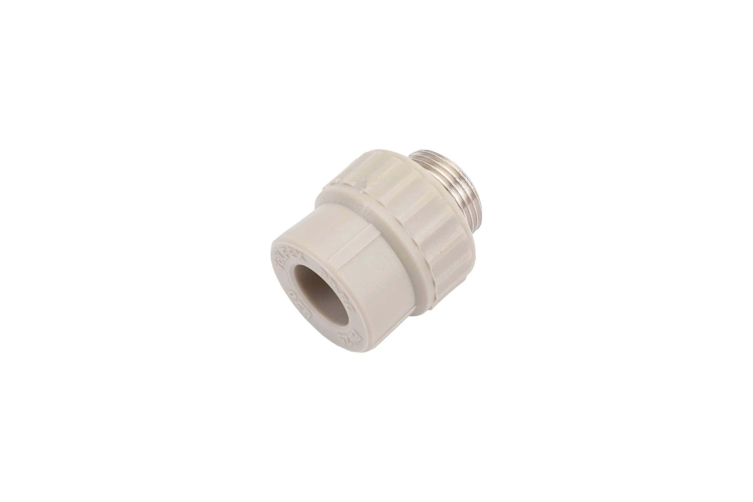 Муфта комбинированная с наружной резьбой VALFEX PP-R серая, 20 мм х3/4" 10130120Г 127-0360
