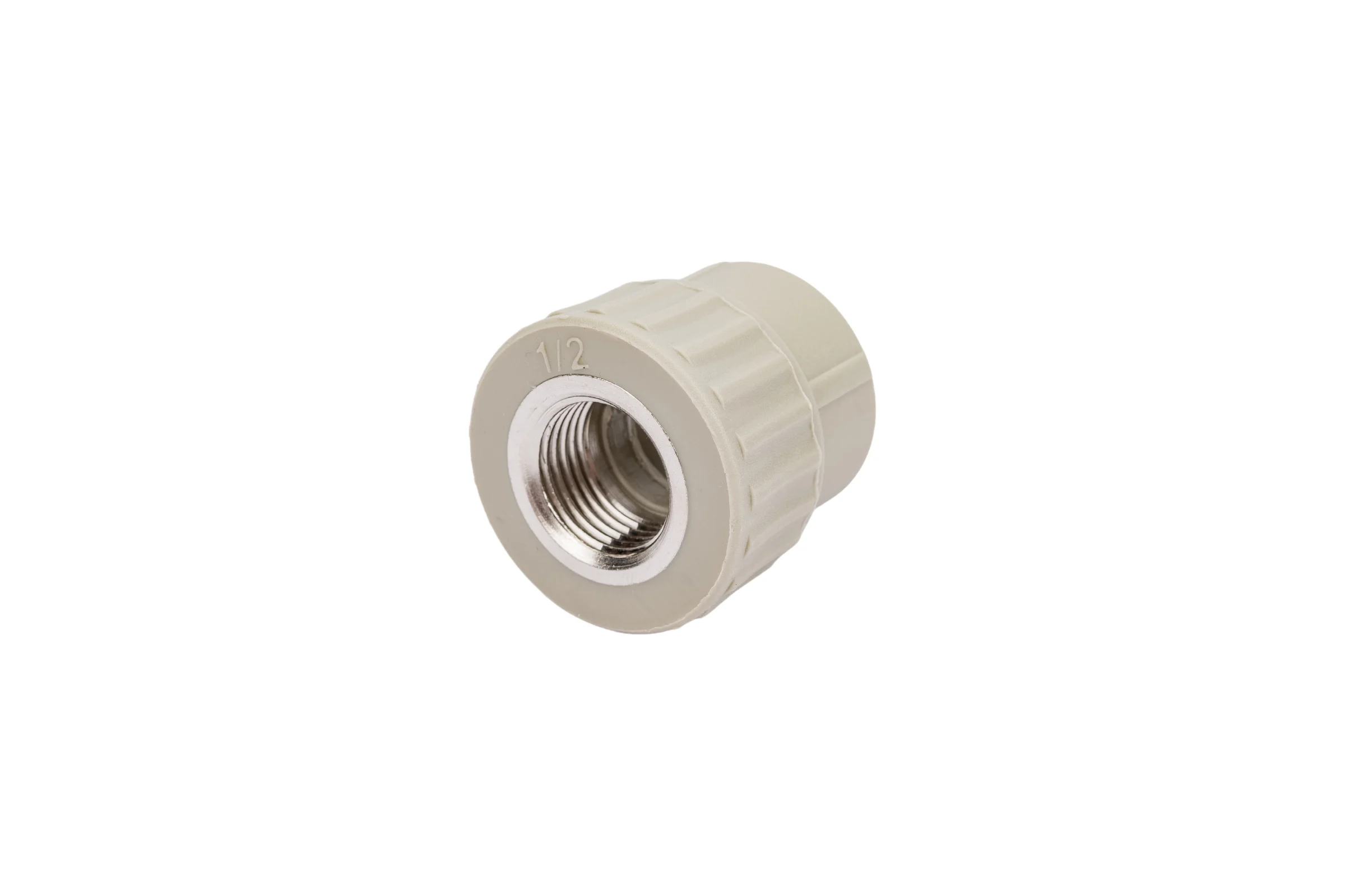 Муфта комбинированная с внутренней резьбой VALFEX PP-R серая, 25 мм х1/2" 10129125Г 127-0355