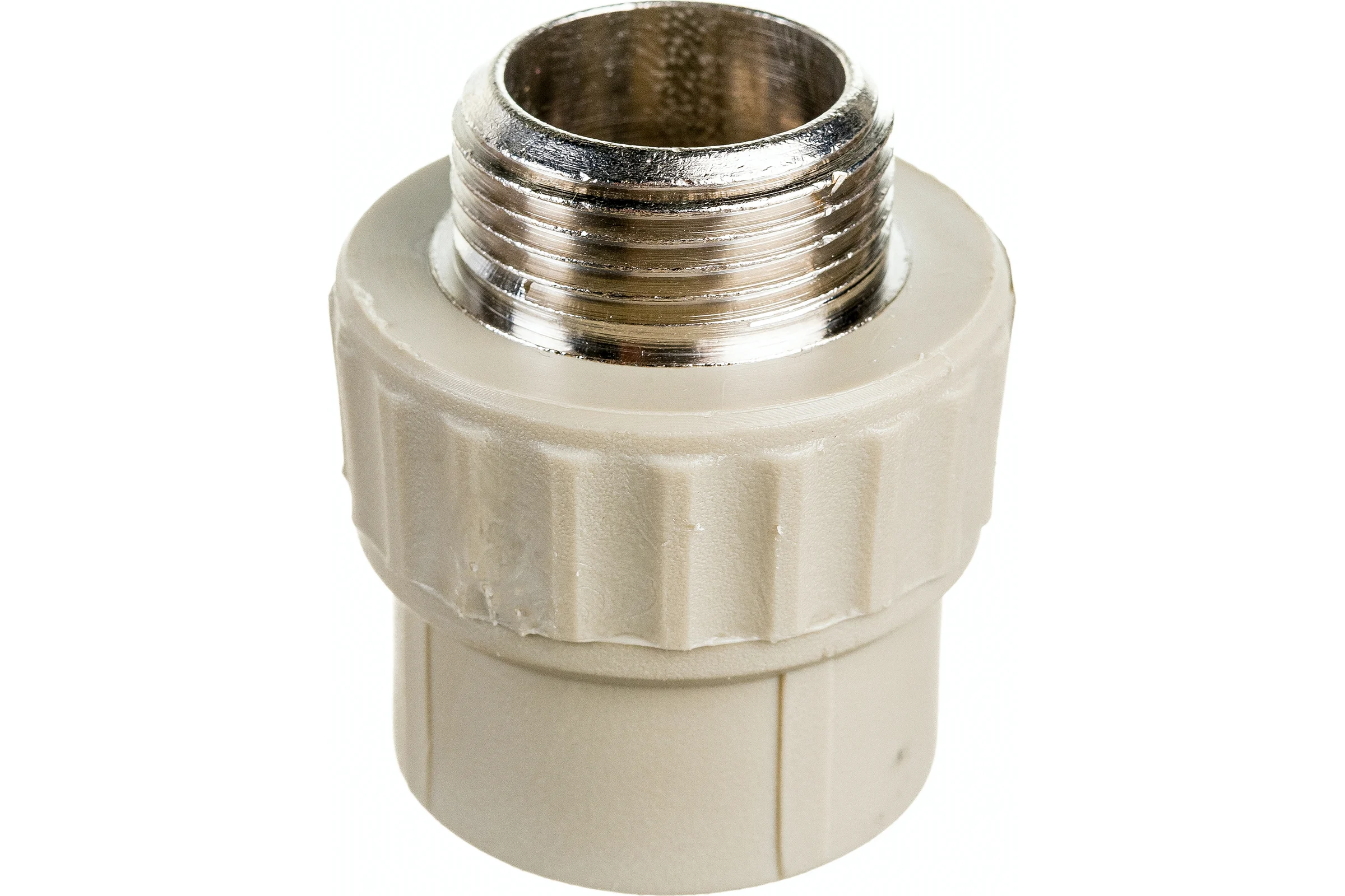 Муфта комбинированная с наружной резьбой VALFEX PP-R серая, 25 мм х3/4" 10130025Г 127-0362