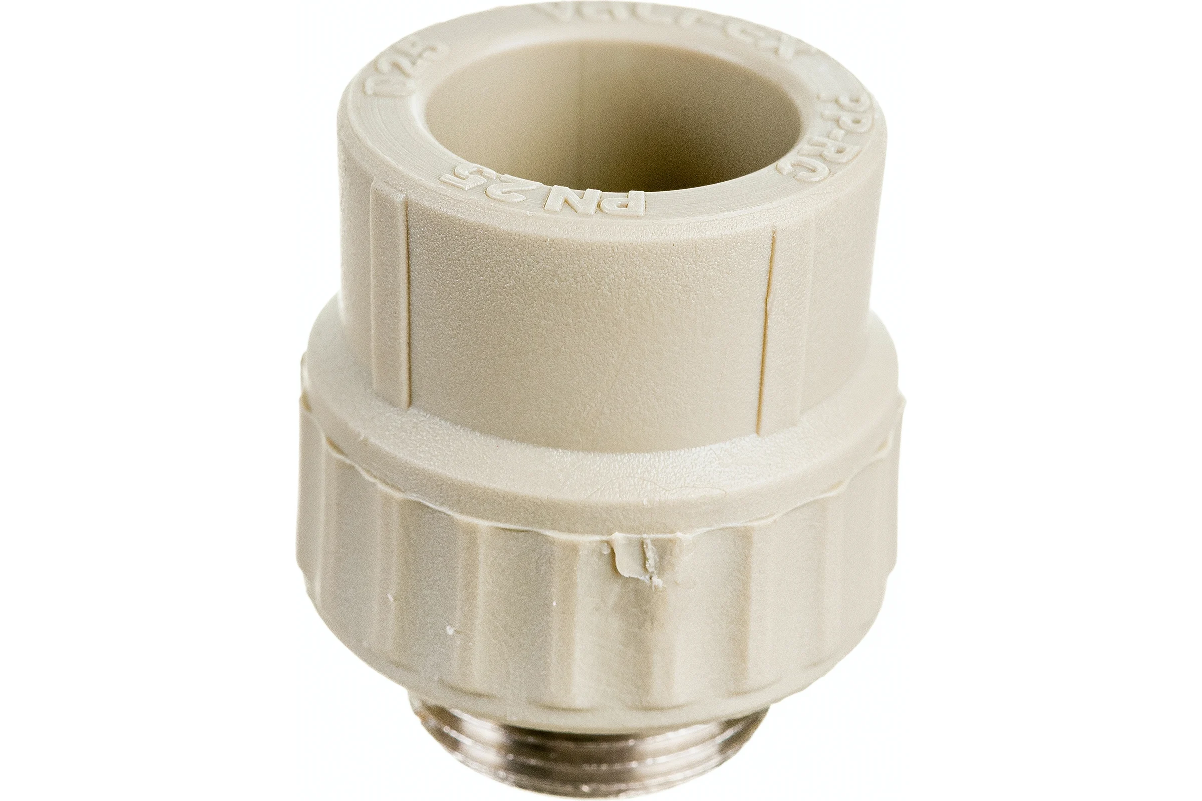 Муфта комбинированная с наружной резьбой VALFEX PP-R серая, 25 мм х3/4" 10130025Г 127-0362