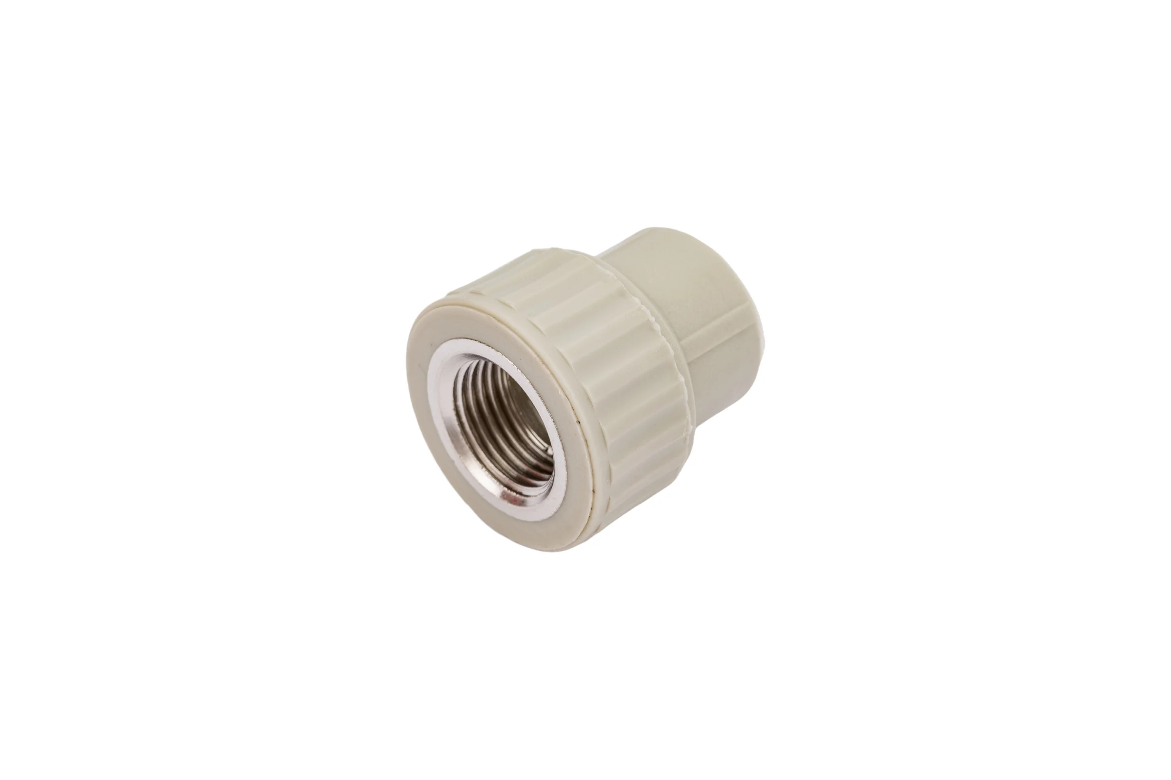 Муфта комбинированная с внутренней резьбой VALFEX PP-R серая, 20 мм х1/2" 10129020Г 127-0353