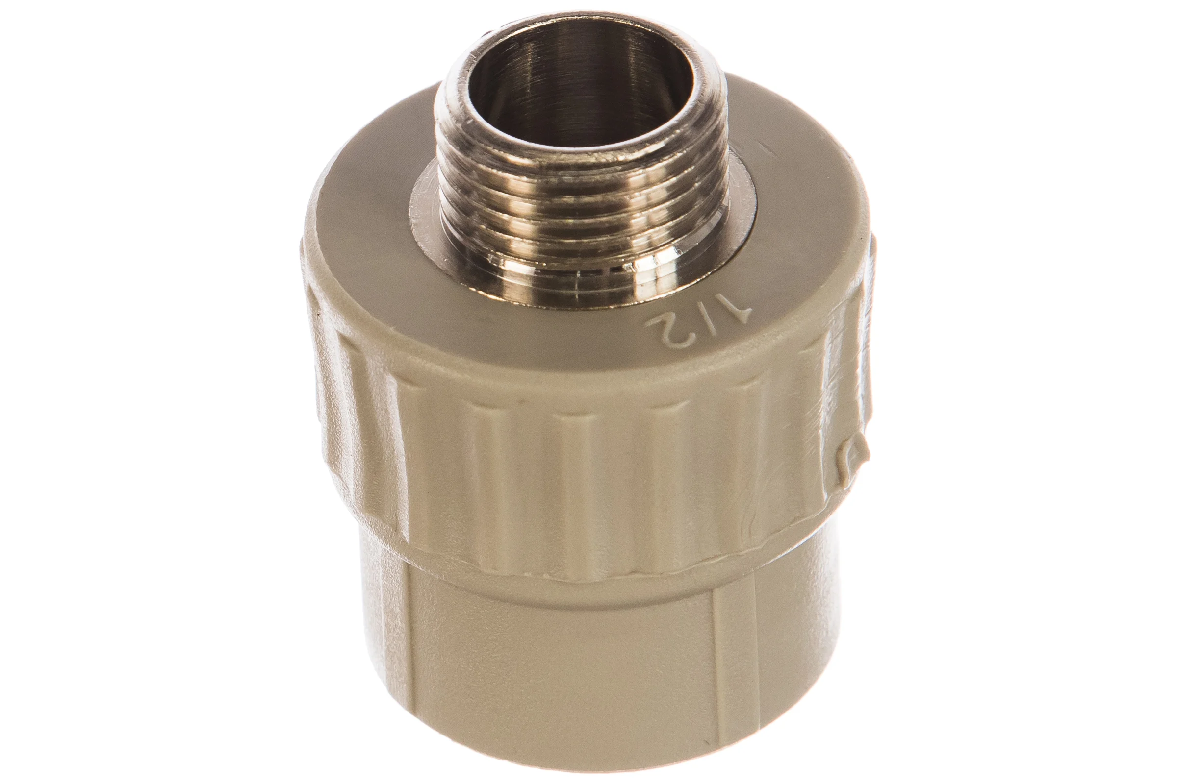 Муфта комбинированная с наружной резьбой VALFEX PP-R серая, 25 мм х1/2" 10130125Г 127-0361