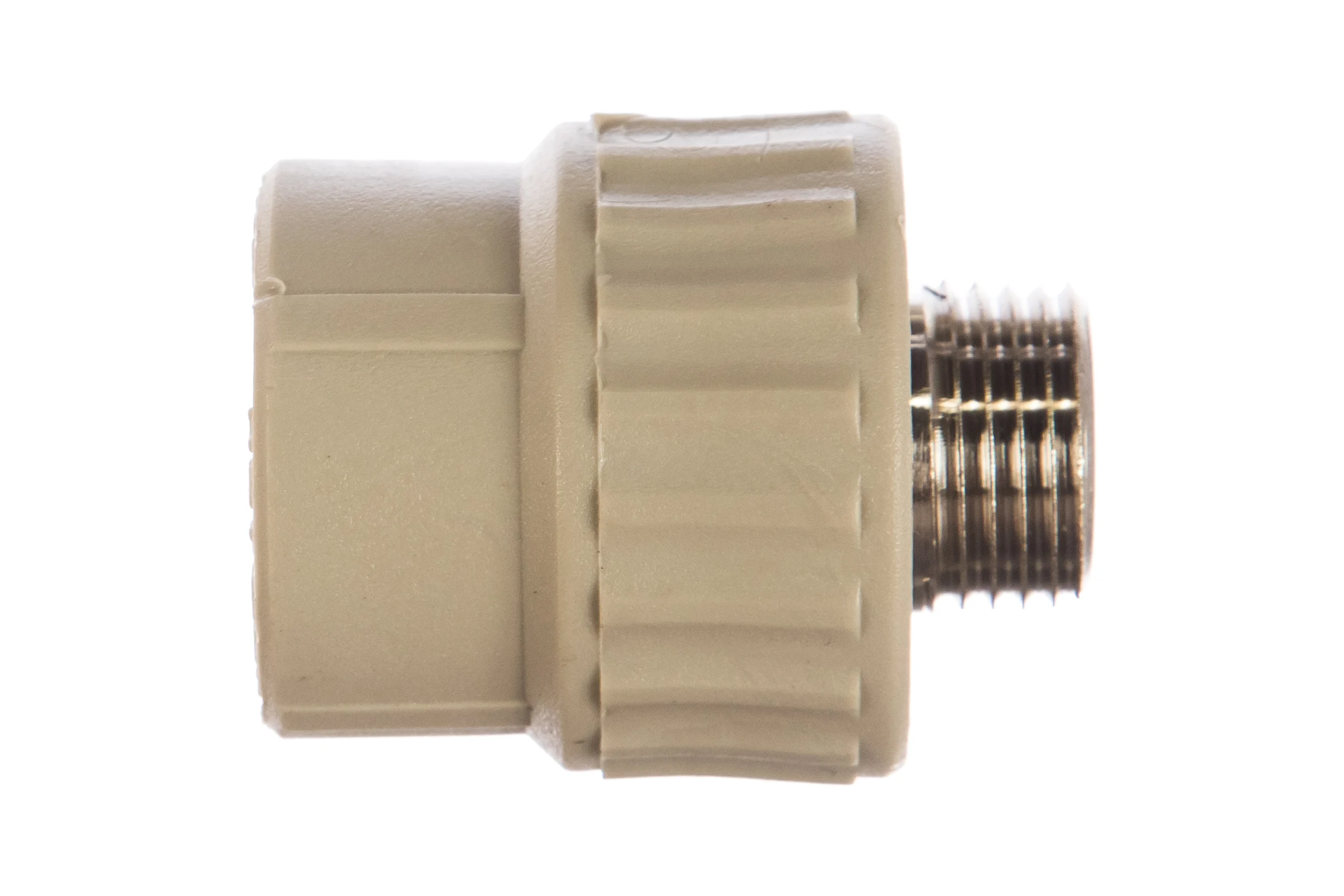 Муфта комбинированная с наружной резьбой VALFEX PP-R серая, 25 мм х1/2" 10130125Г 127-0361