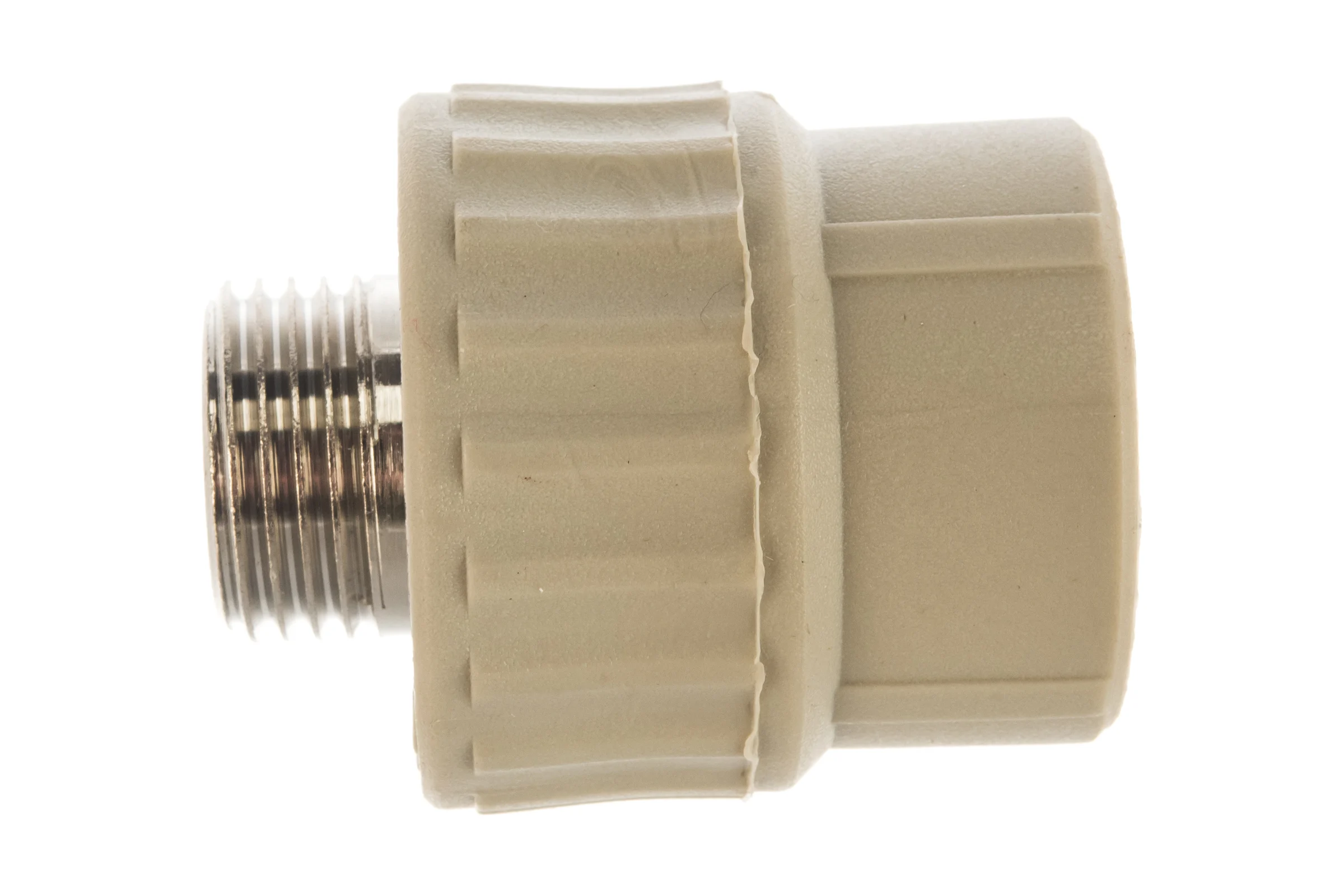 Муфта комбинированная с наружной резьбой VALFEX PP-R серая, 25 мм х1/2" 10130125Г 127-0361