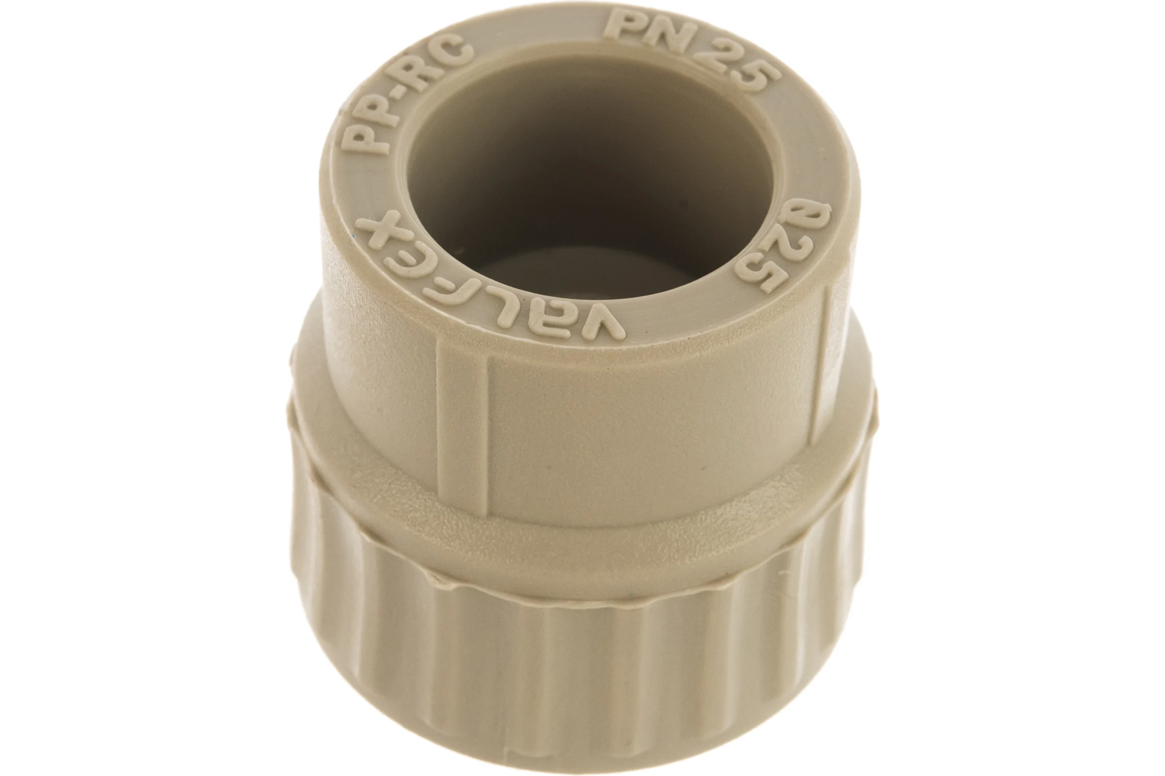 Муфта комбинированная с наружной резьбой VALFEX PP-R серая, 25 мм х1/2" 10130125Г 127-0361