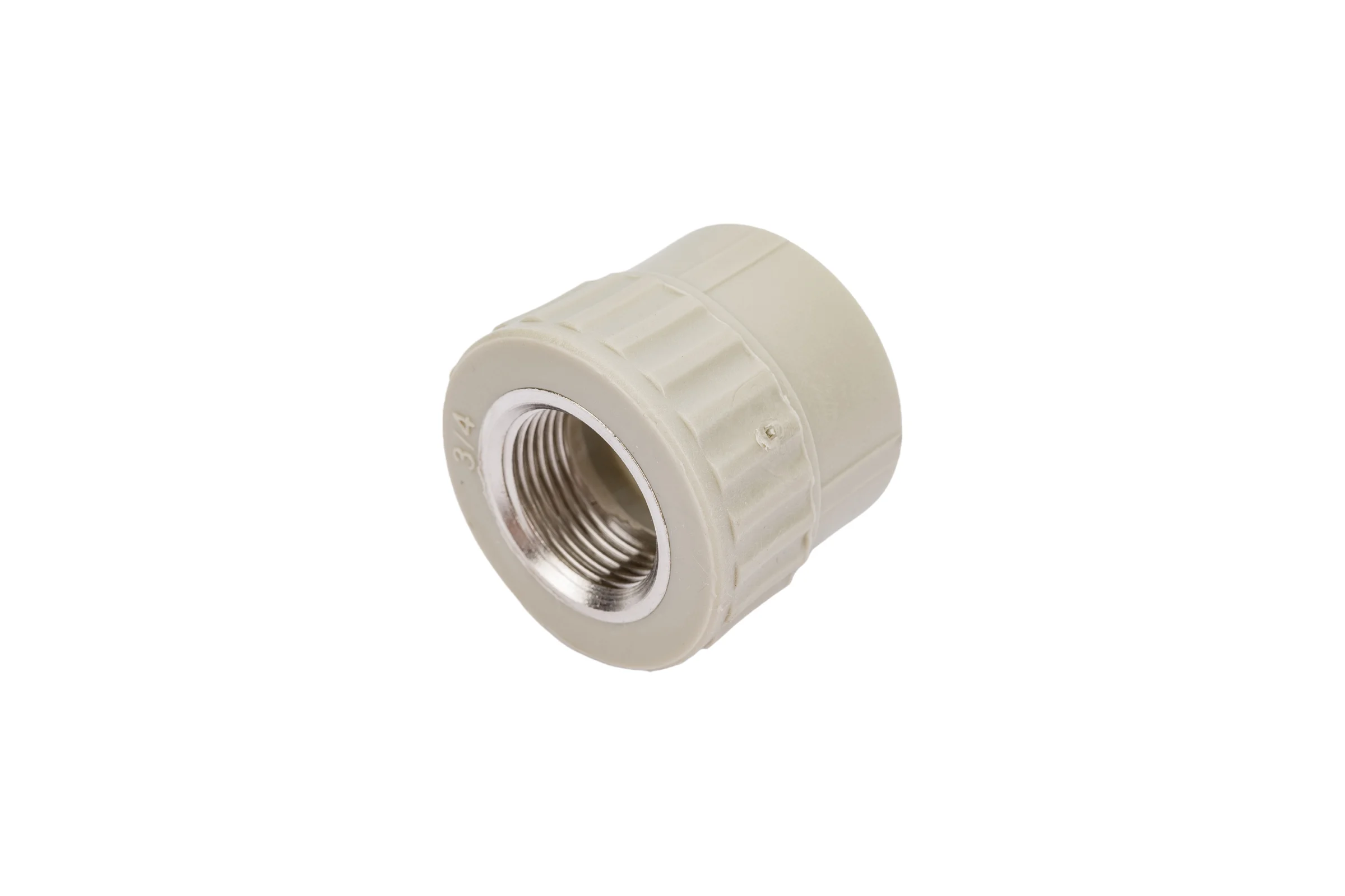 Муфта комбинированная с внутренней резьбой VALFEX PP-R серая, 32 мм х3/4" 10129132Г 127-0357