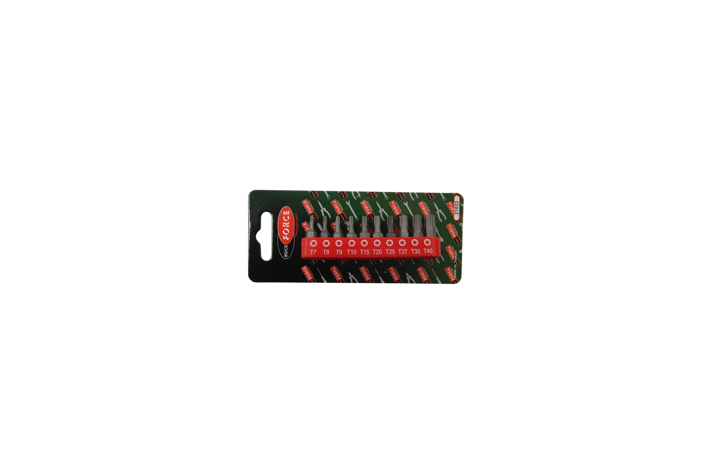 Набор вставок TORX с магнитными держателями (10 шт; 1/4"DR) ROCKFORCE RF-21022 RF-21022(1279)