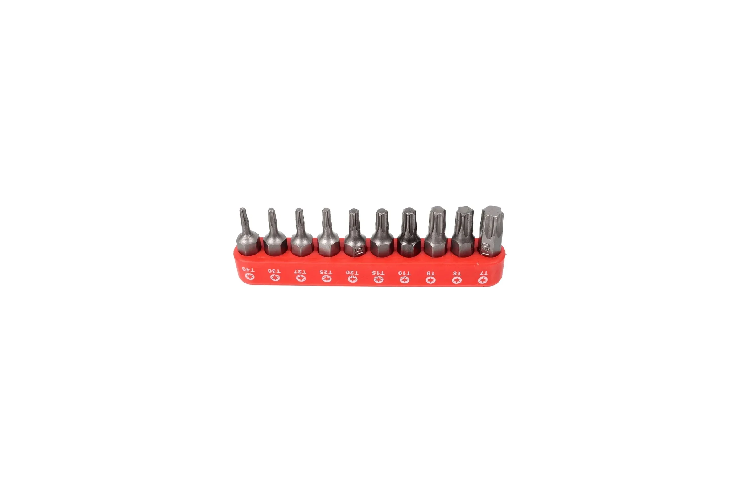 Набор вставок TORX с магнитными держателями (10 шт; 1/4"DR) ROCKFORCE RF-21022 RF-21022(1279)