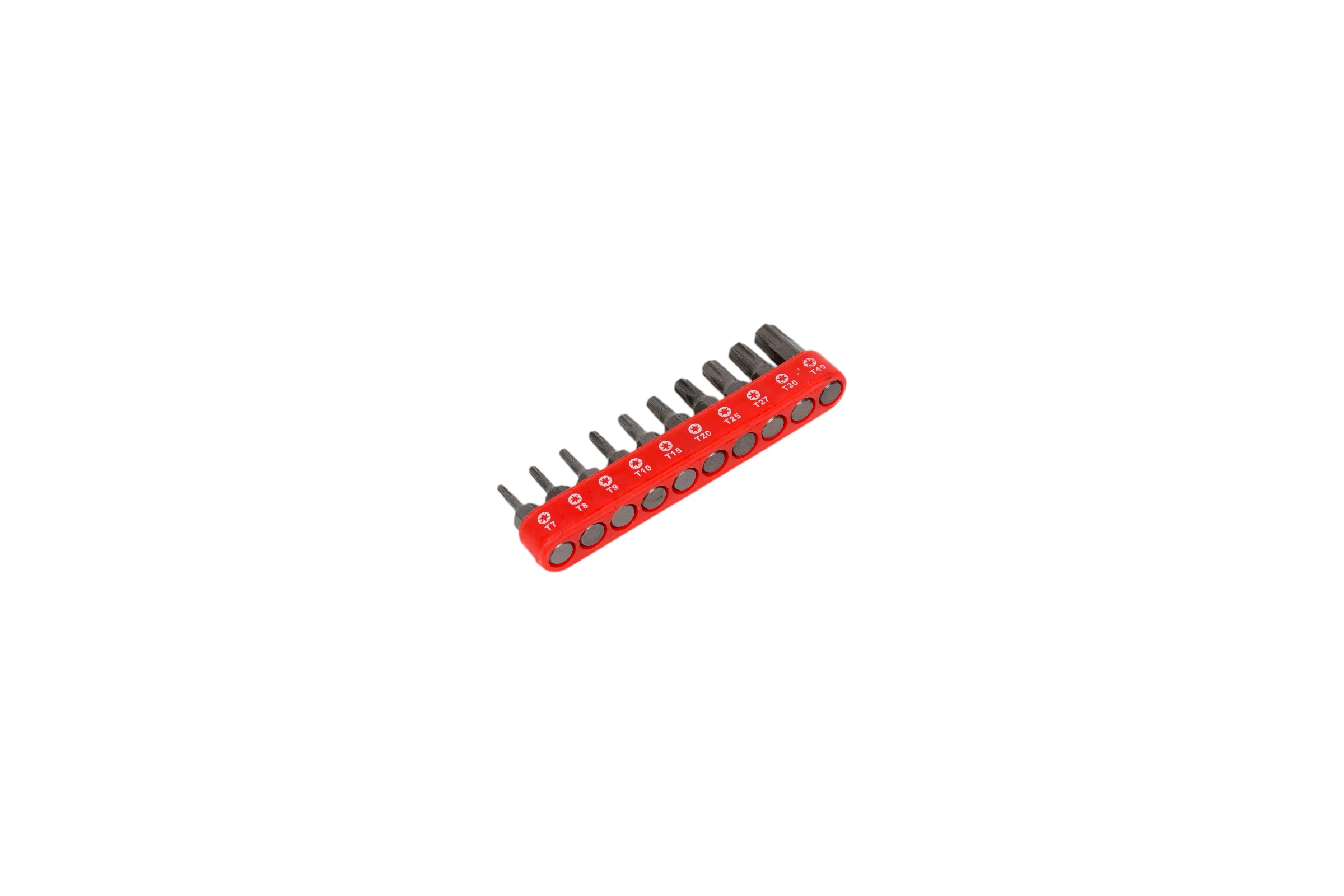 Набор вставок TORX с магнитными держателями (10 шт; 1/4"DR) ROCKFORCE RF-21022 RF-21022(1279)
