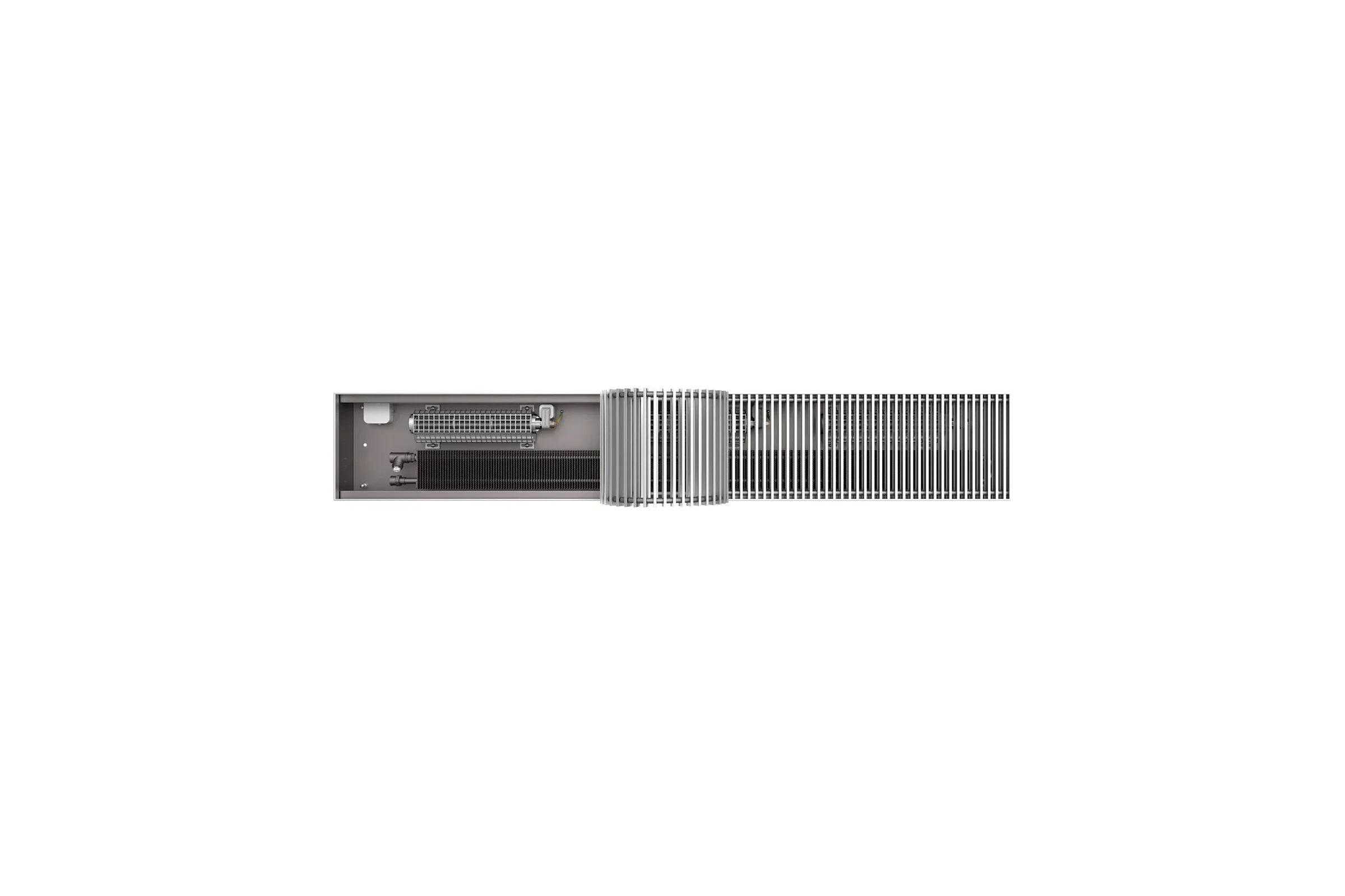 Конвектор КЗТО Бриз В 240х85 х2700 220V ТСМ