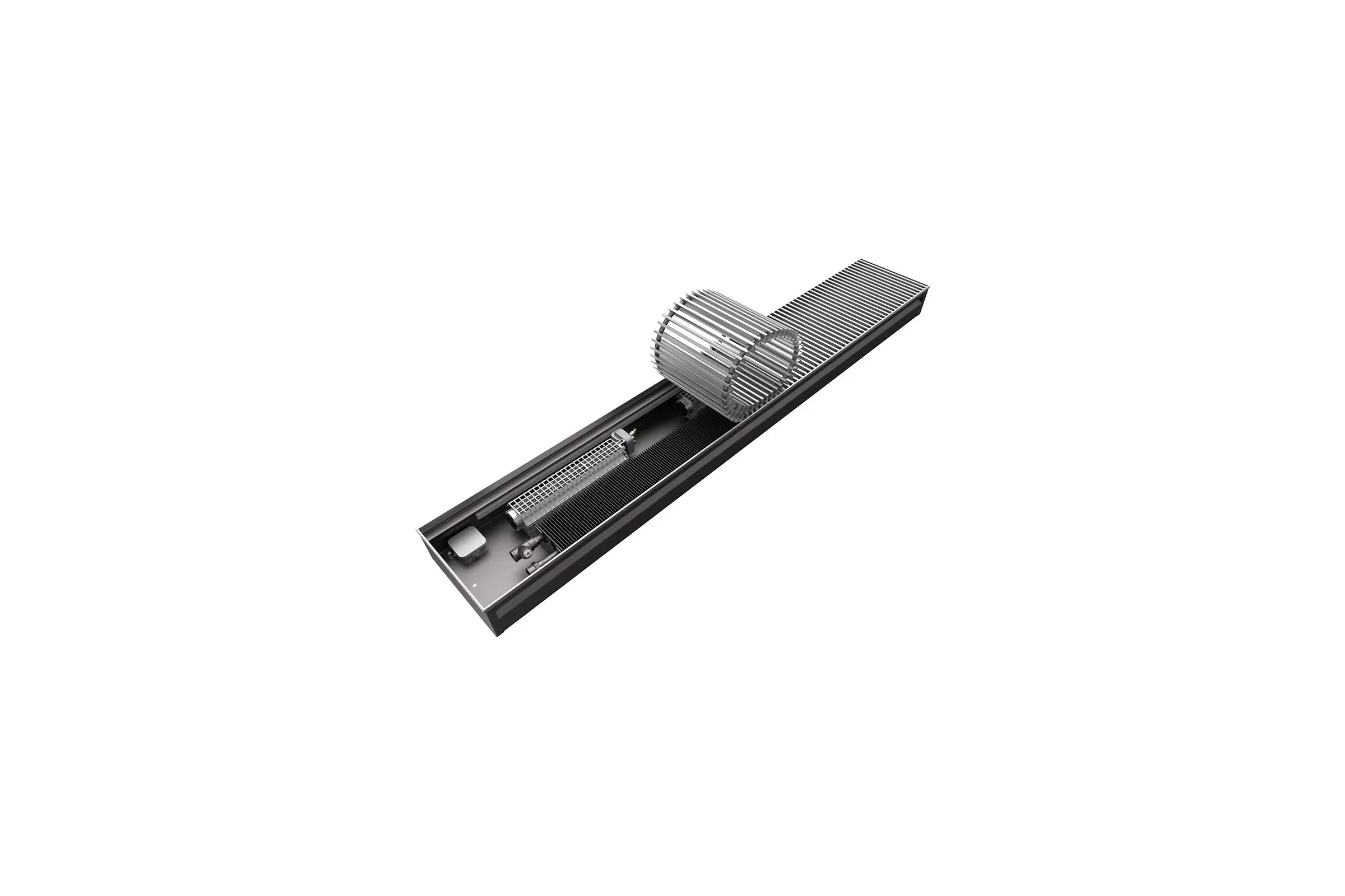 Конвектор КЗТО Бриз В 240х85 х2700 220V ТСМ