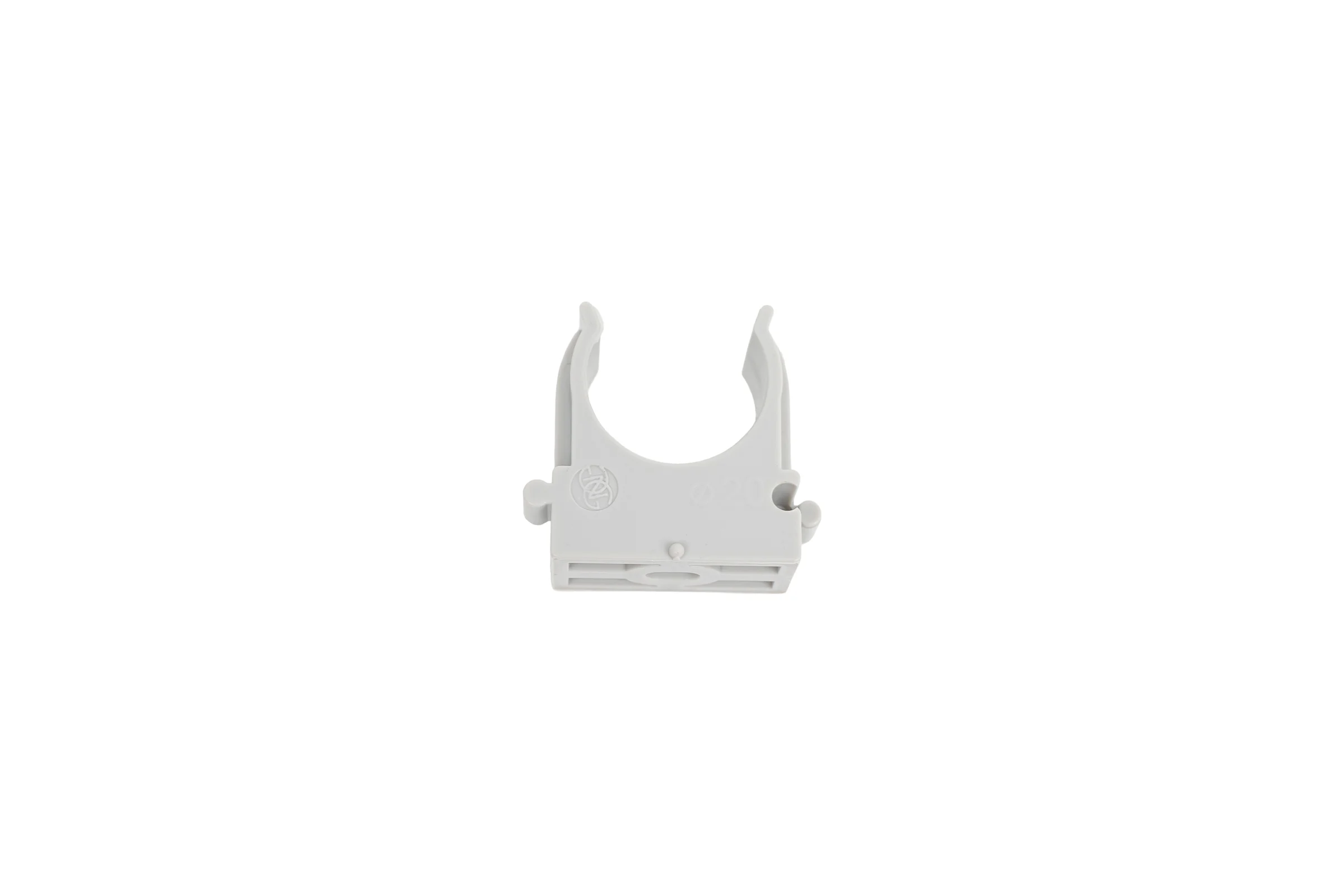 Клипса для монтажного пистолета GNG GN-ECLP-20G 20 мм, серая, 100 шт. GNECLP20G