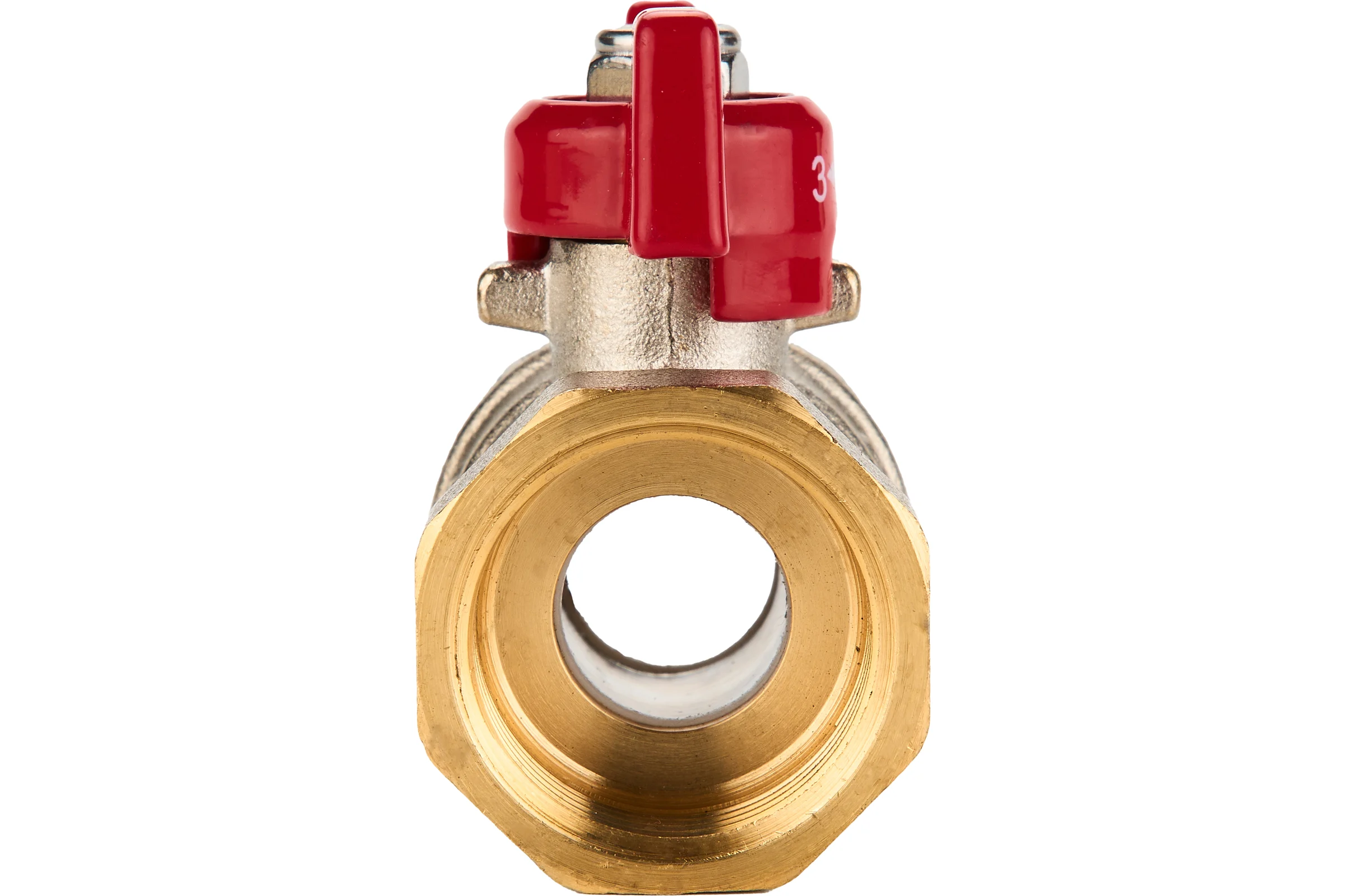 Шаровый кран SANEXT ГОСТ, PN40, Ду 20, ВР 3/4" бабочка 8752