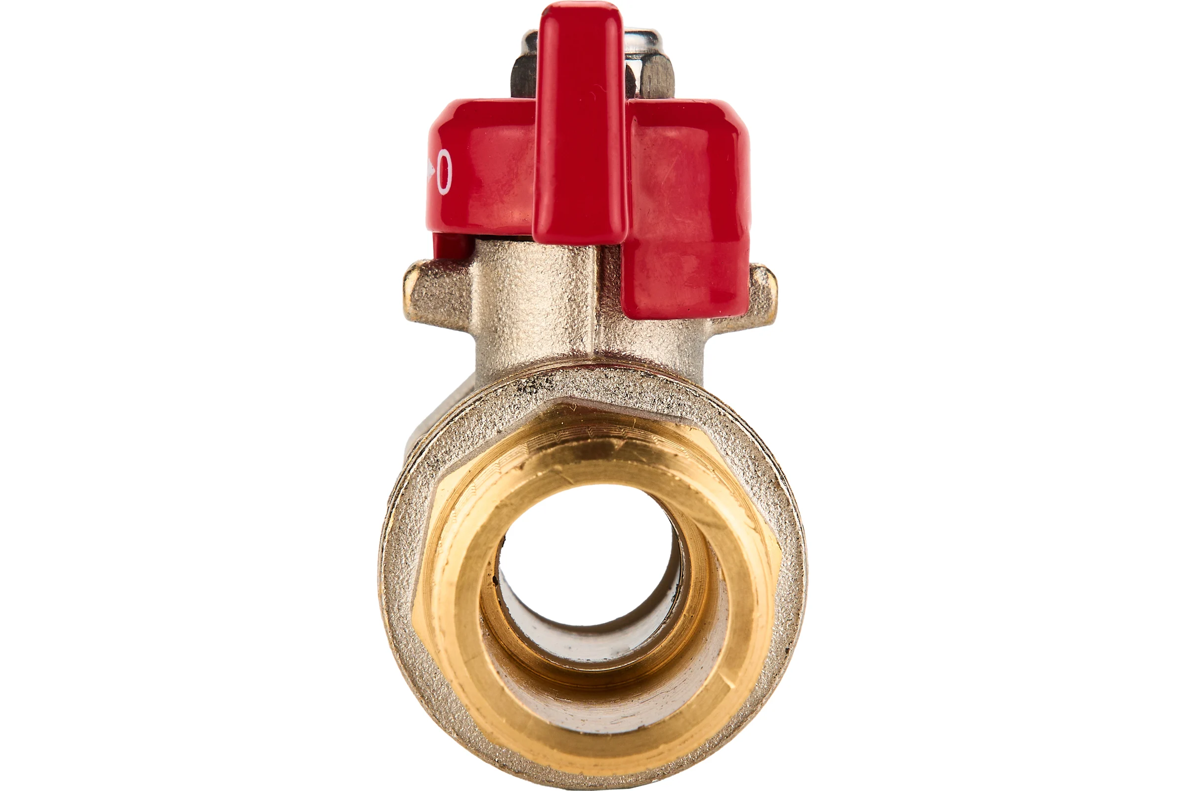 Шаровый кран SANEXT ГОСТ, PN40, Ду 15, ВР-НР 1/2" бабочка 8761